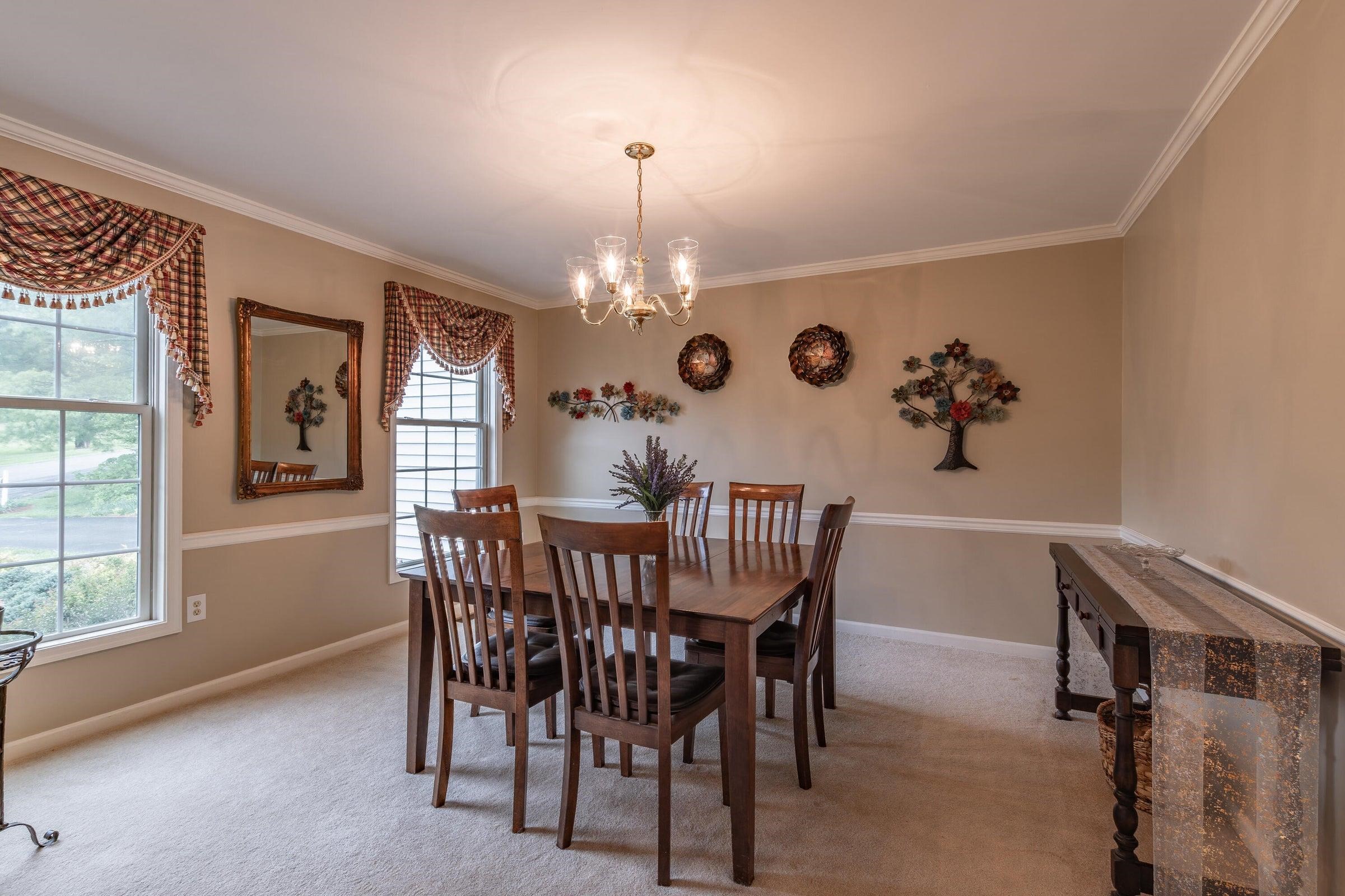 Family dining room. Family dining room.