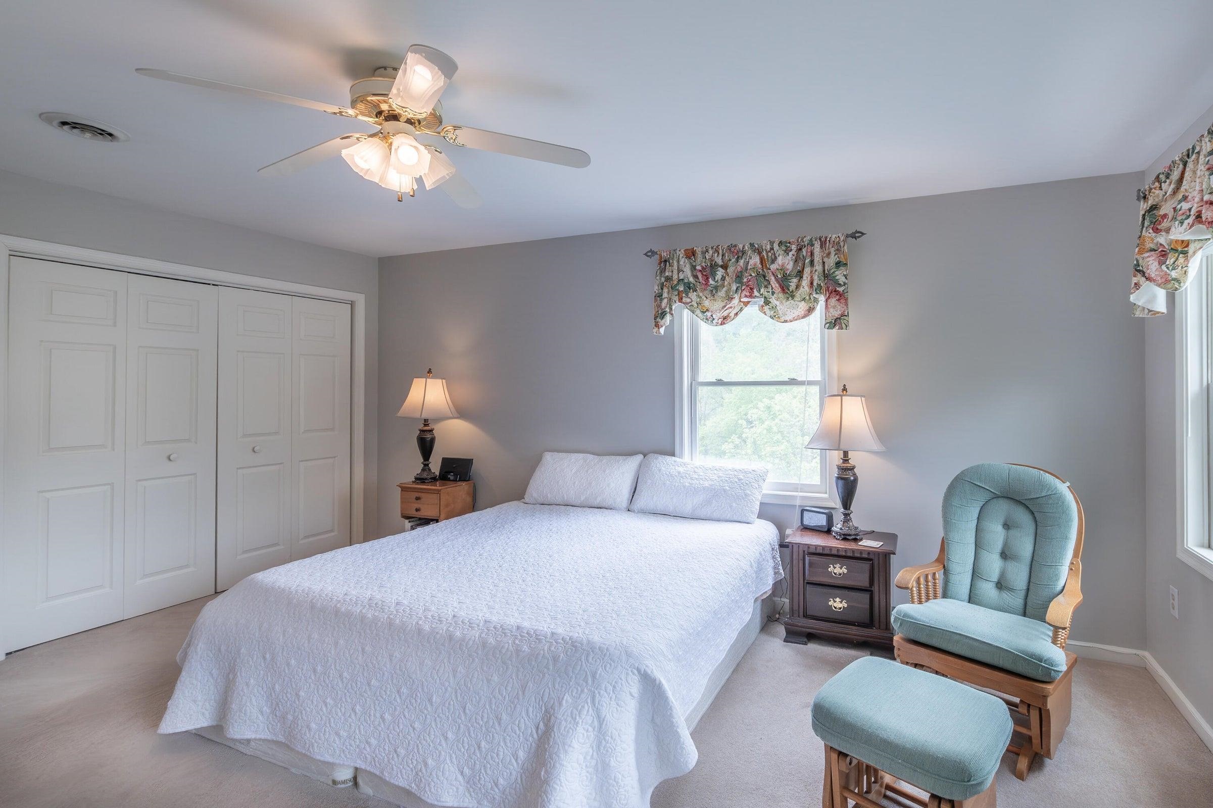 Plenty of closet space in the master suite. Plenty of closet space in the master suite.