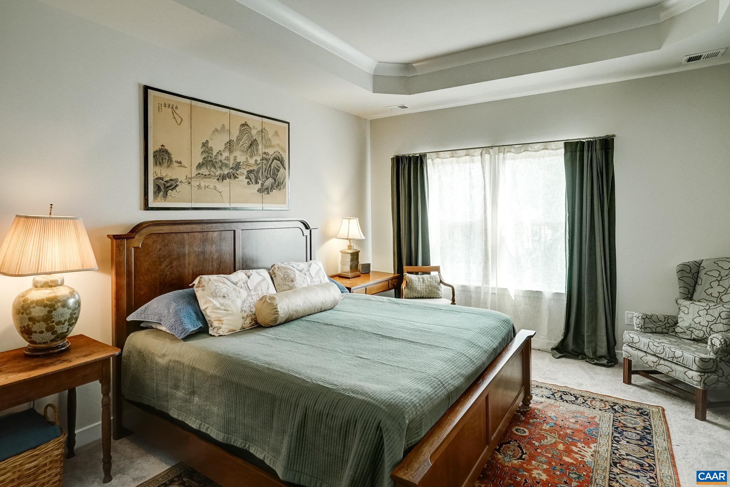 spacious primary with tray ceiling spacious primary with tray ceiling