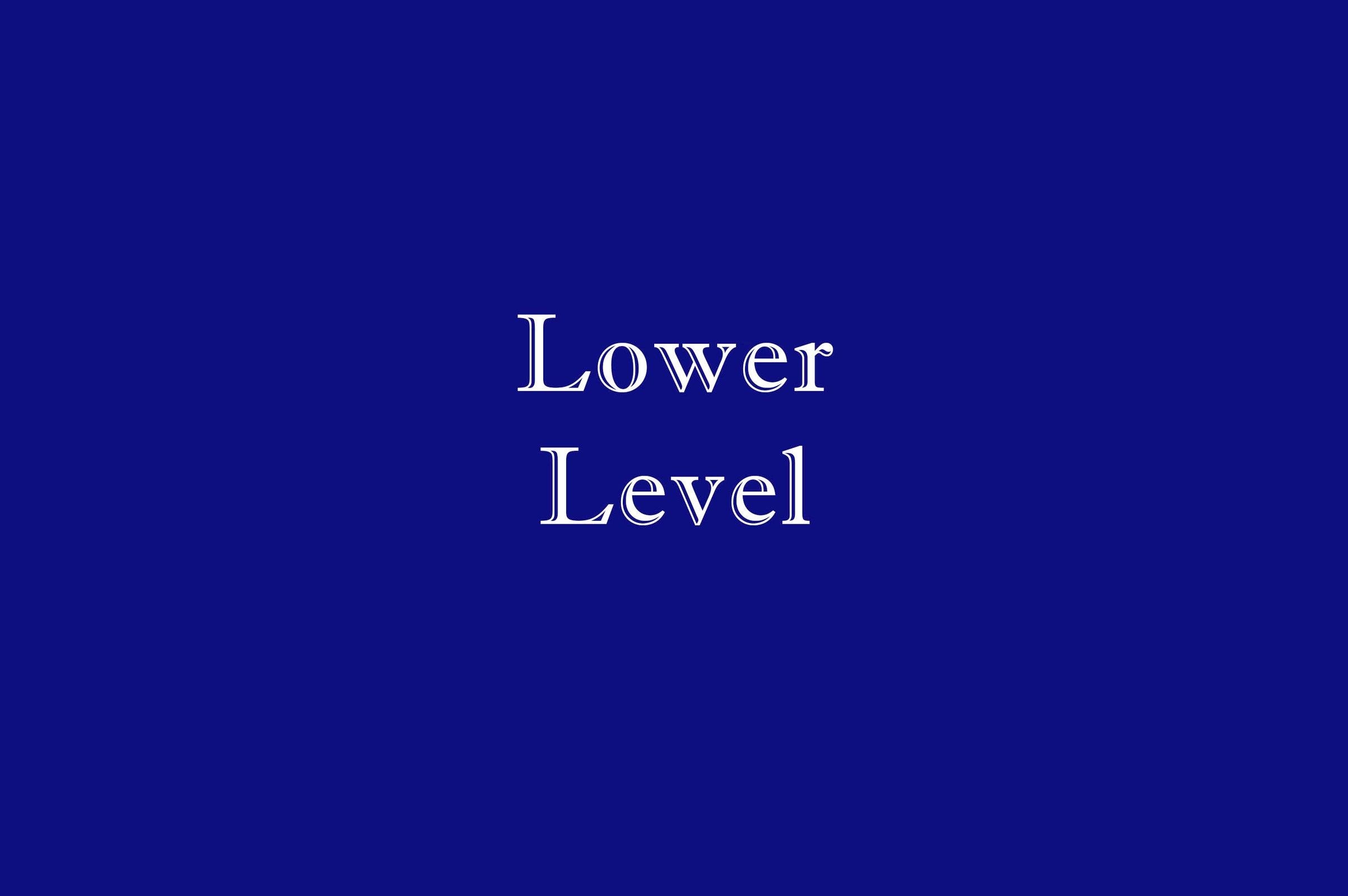 Lower Level Lower Level