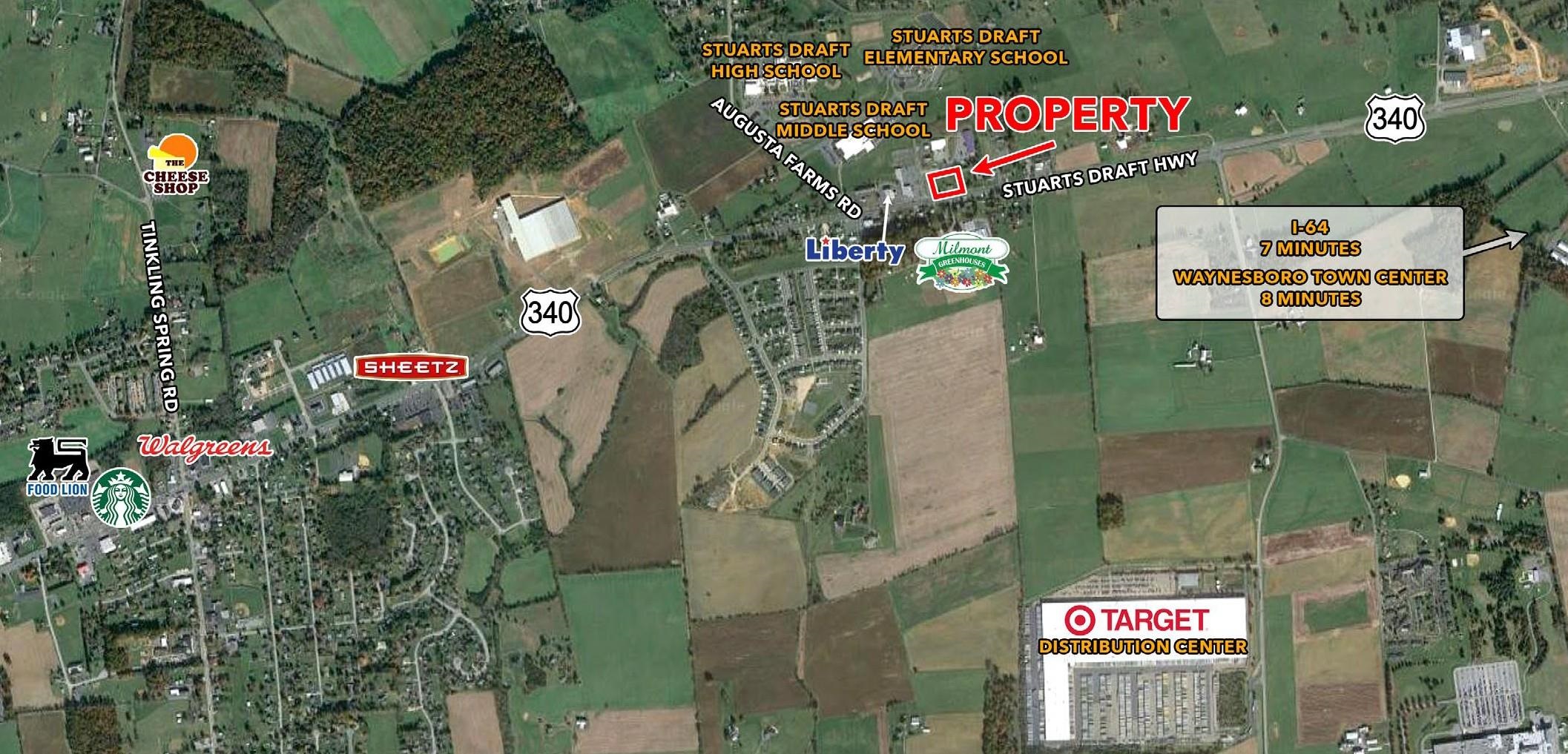 3318 STUARTS DRAFT HWY, STUARTS DRAFT, Virginia 24477, ,Land,3318 STUARTS DRAFT HWY,666450 MLS # 666450