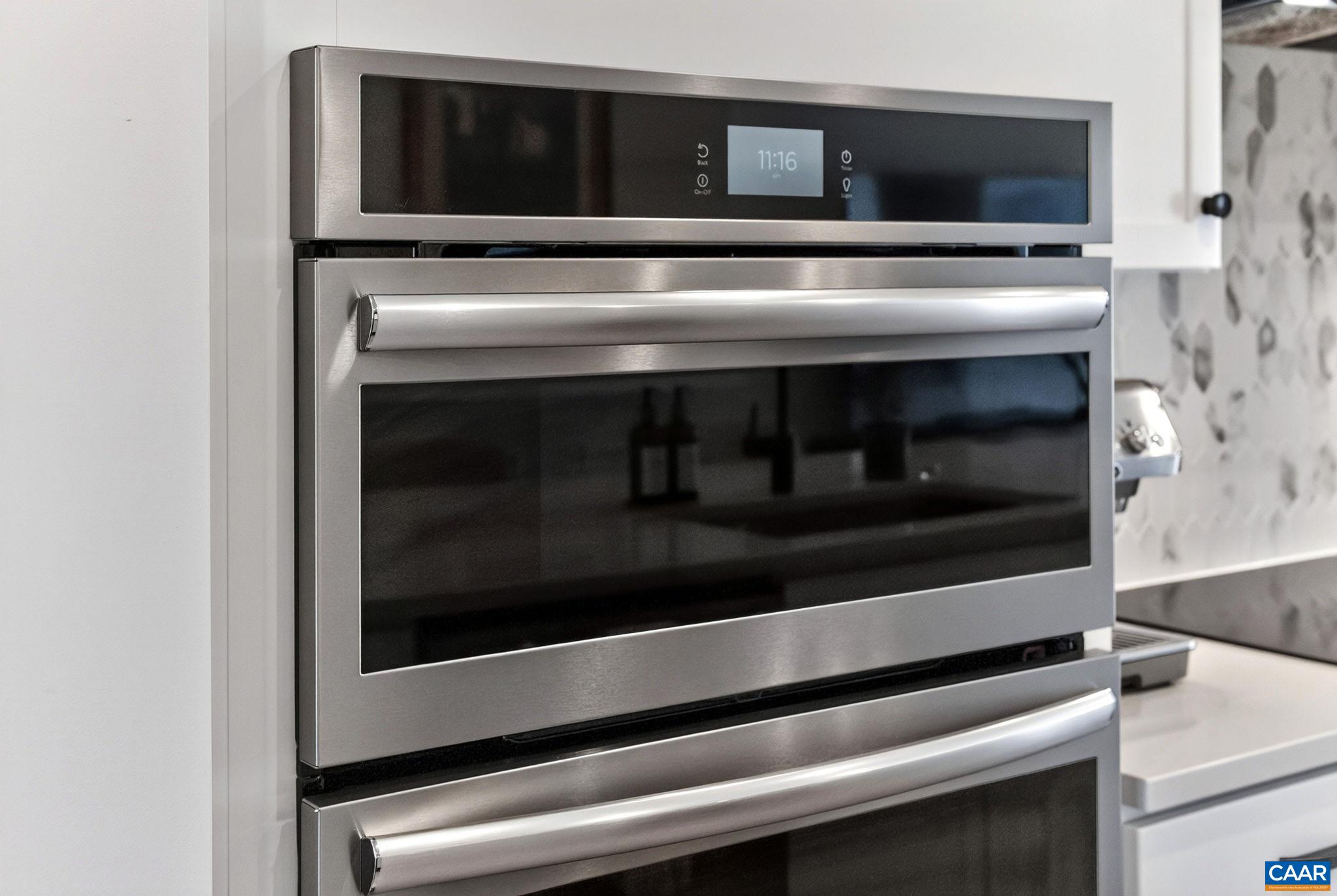 Oven features air fry and sous vide options Oven features air fry and sous vide options