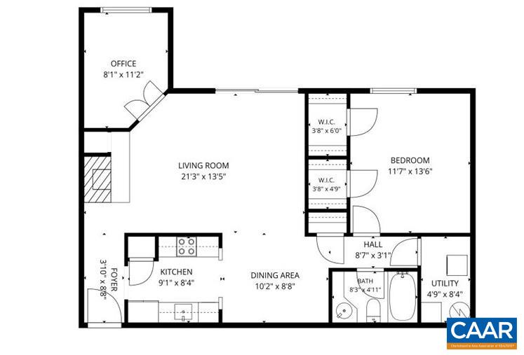 136 GREEN TURTLE LN, CHARLOTTESVILLE, Virginia 22901, 1 Bedroom Bedrooms, ,1 BathroomBathrooms,Residential,136 GREEN TURTLE LN,681560 MLS # 681560