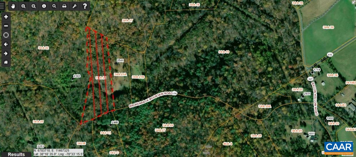 TBD2 BROKENBACK MOUNTAIN RD, DYKE, Virginia 22935, 3 Bedrooms Bedrooms, ,2 BathroomsBathrooms,Residential,TBD2 BROKENBACK MOUNTAIN RD,681607 MLS # 681607