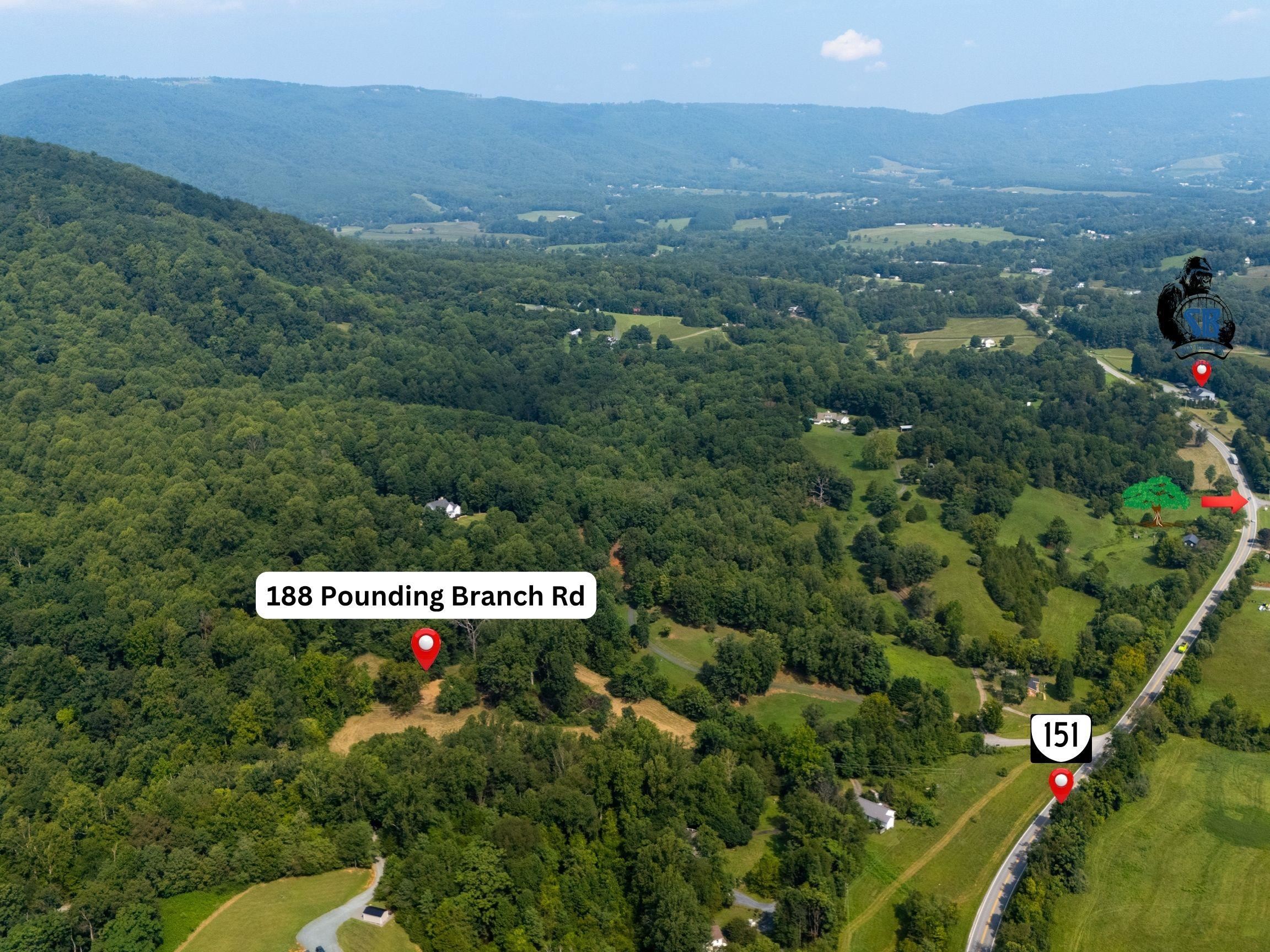 188 POUNDING BRANCH RD, AFTON, Virginia 22920, ,Land,188 POUNDING BRANCH RD,681610 MLS # 681610