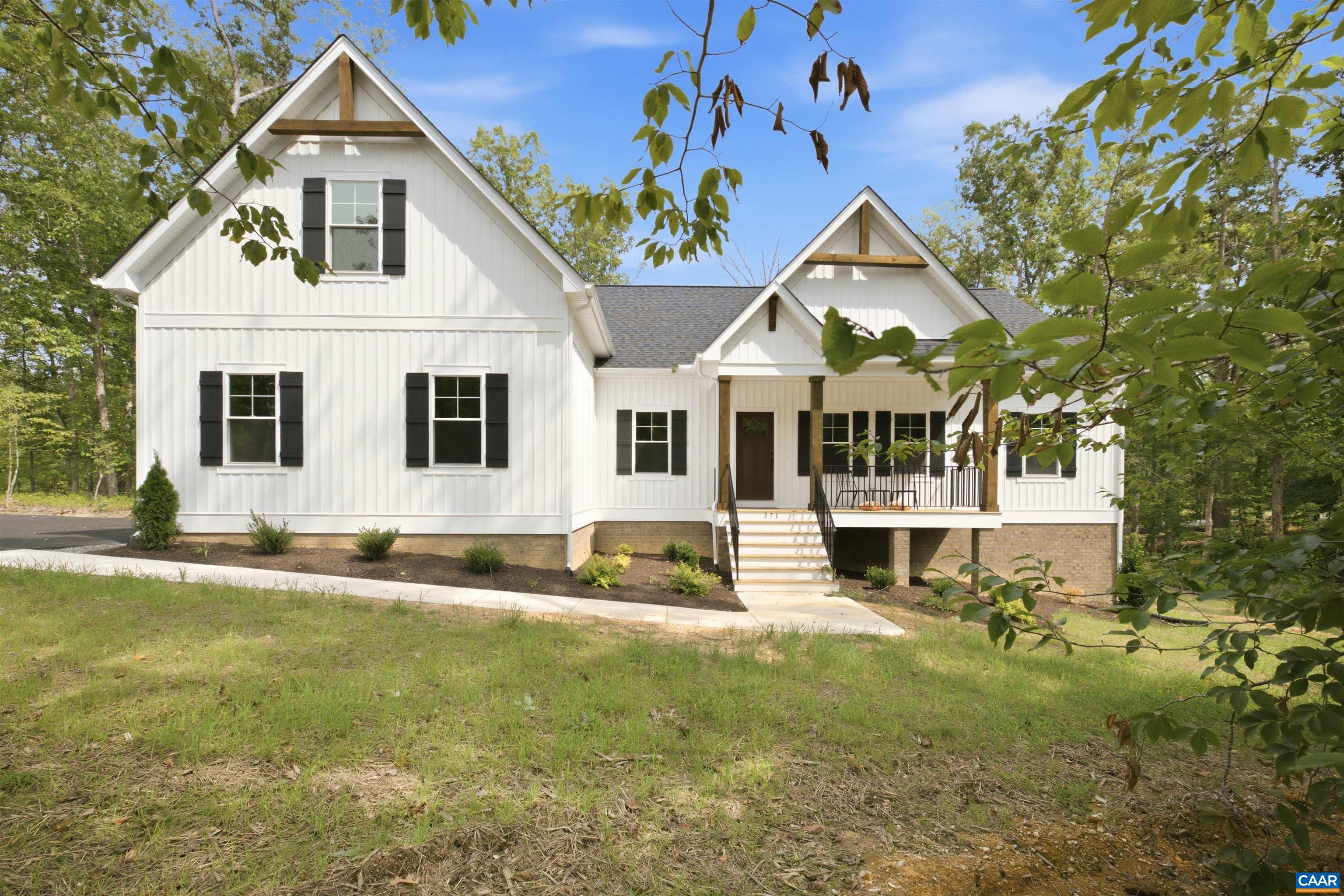 Photo of the for-sale home.