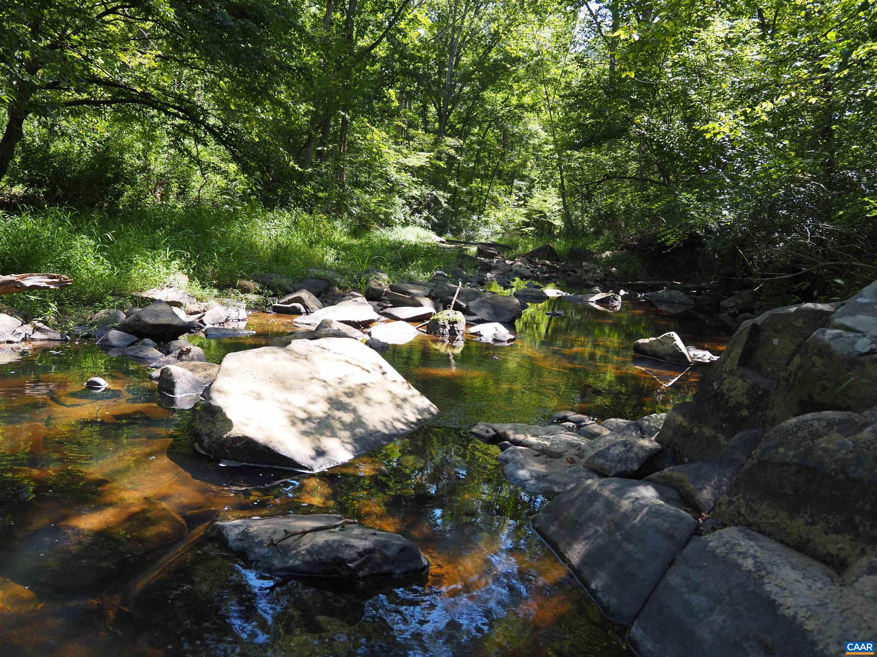 Half mile of bold Stockton Creek frontage. Half mile of bold Stockton Creek frontage.