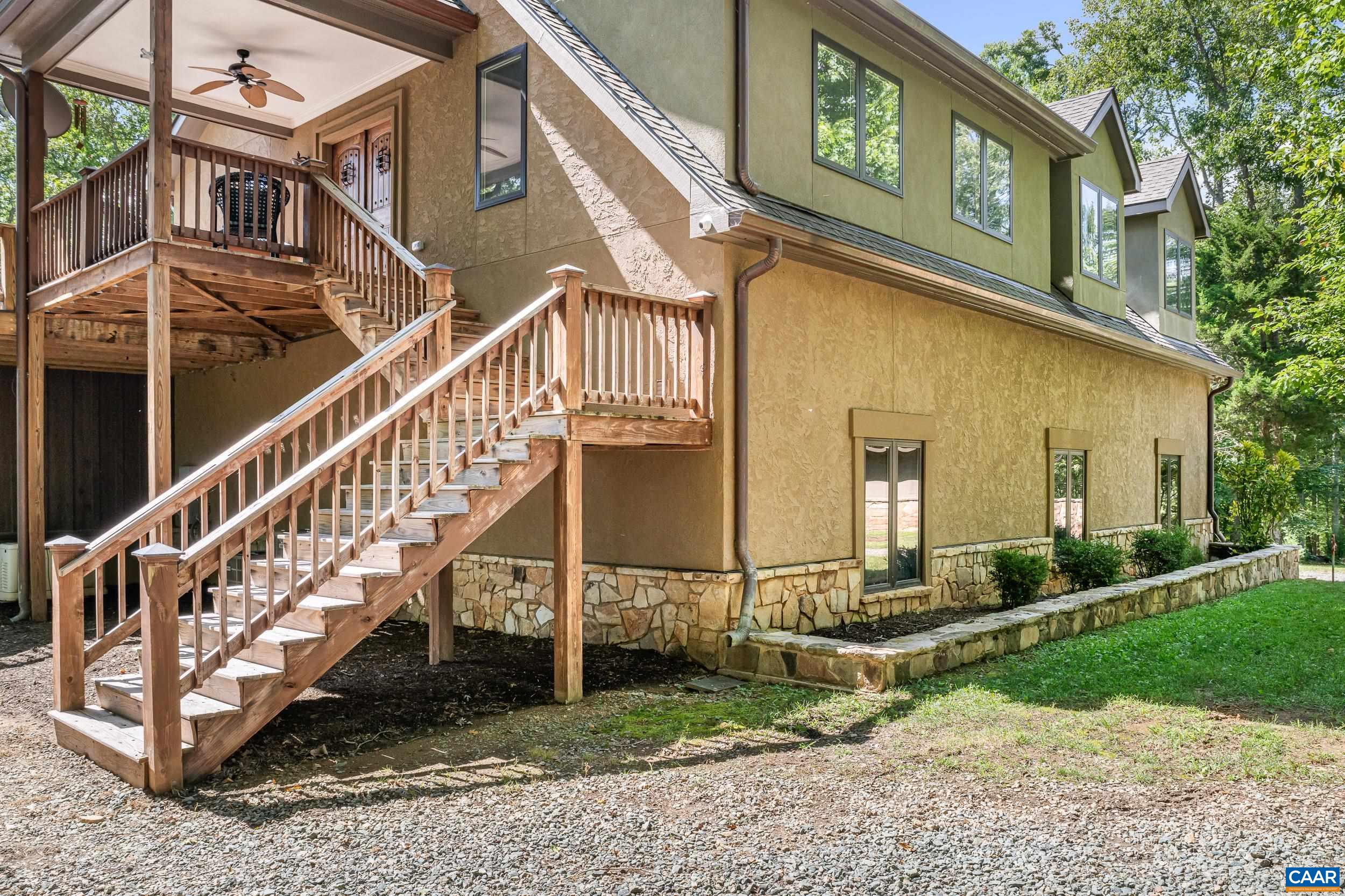 Expansive outdoor space, elevated deck and convenient access to the lower level. Expansive outdoor space, elevated deck and convenient access to the lower level.