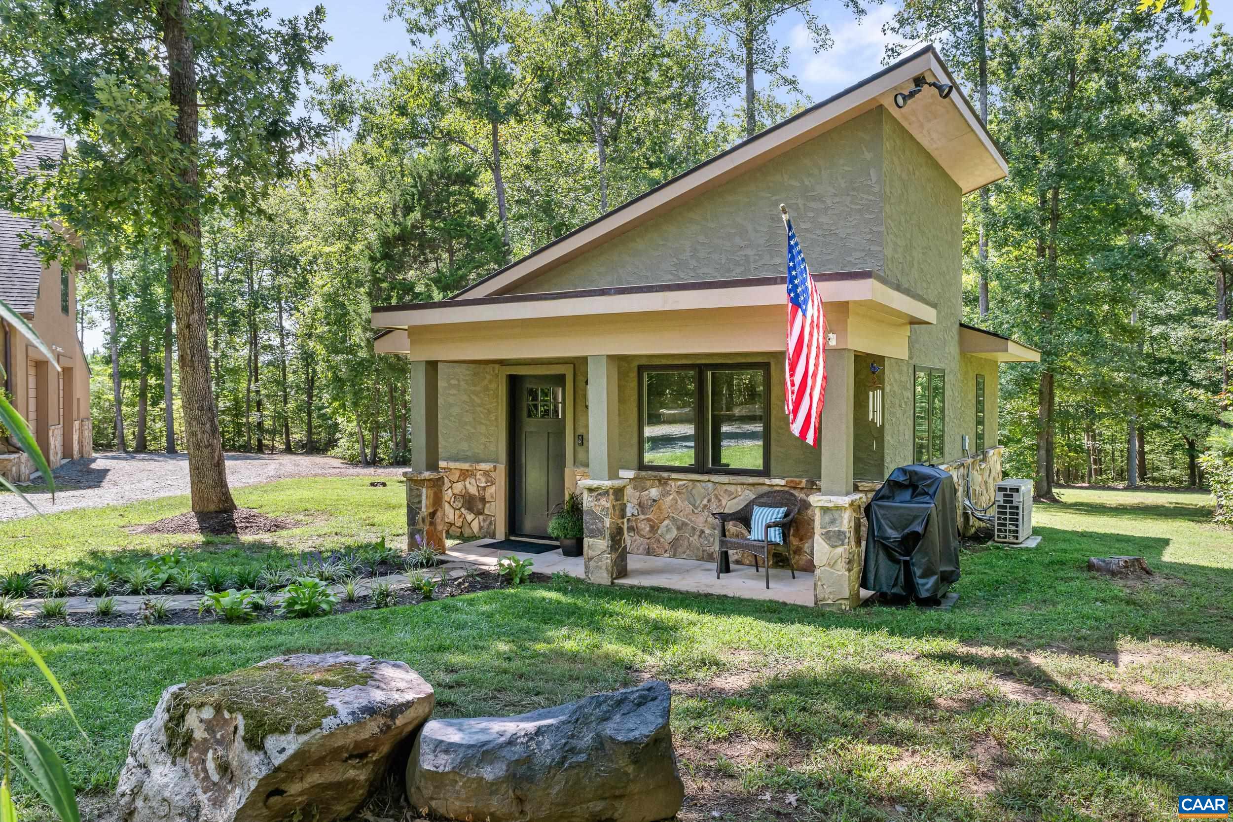 Covered front porch Covered front porch