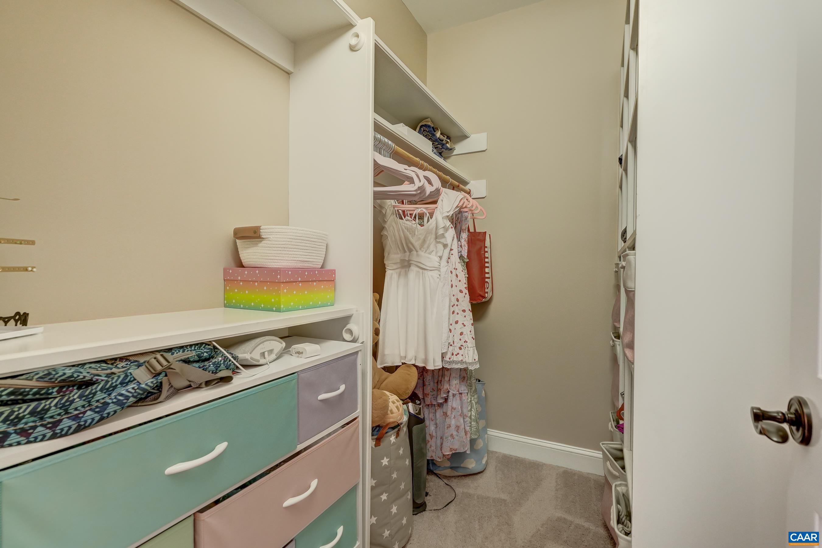 Custom walk-in closet. Custom walk-in closet.