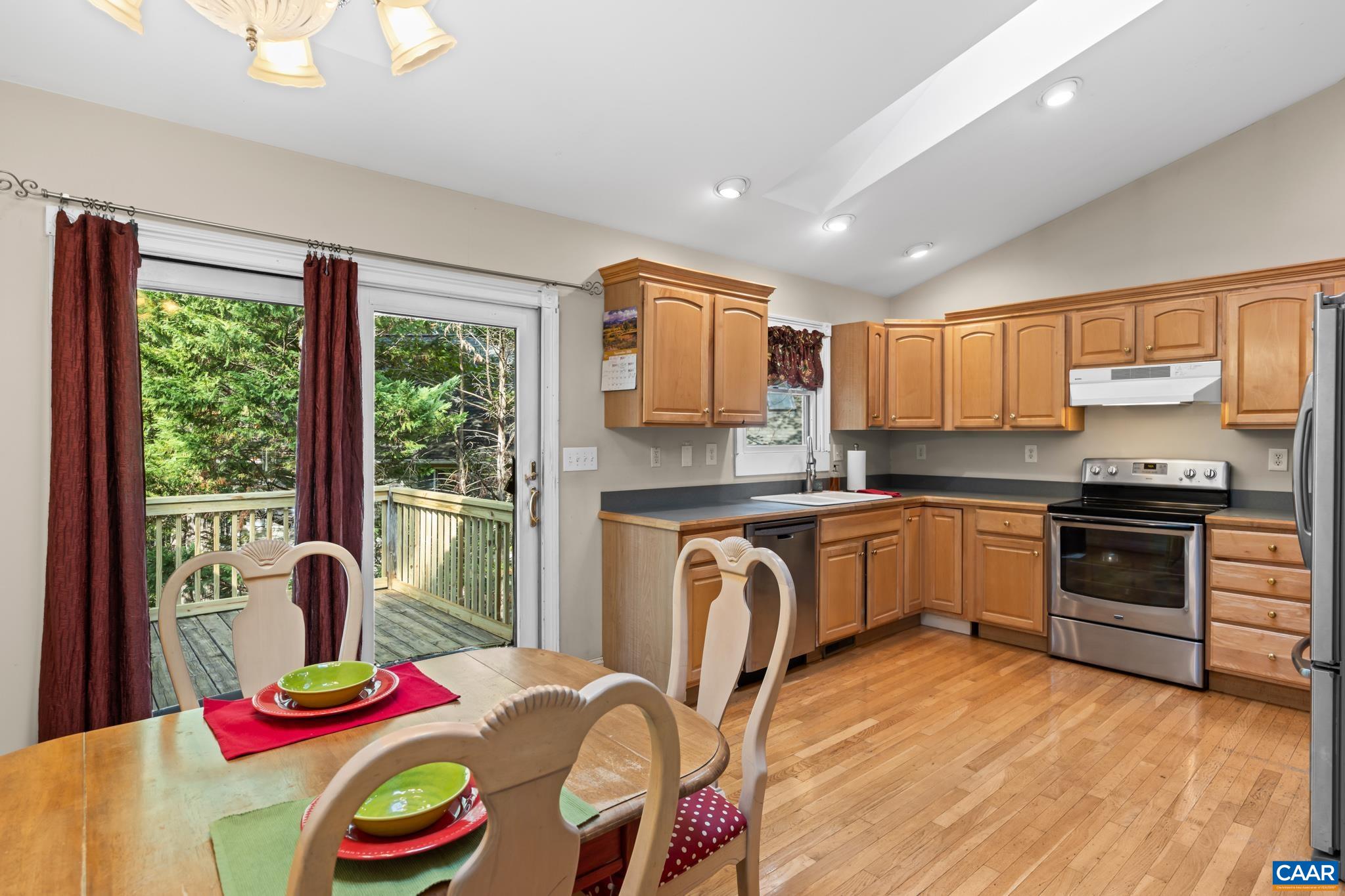Plenty of room for your dining table.