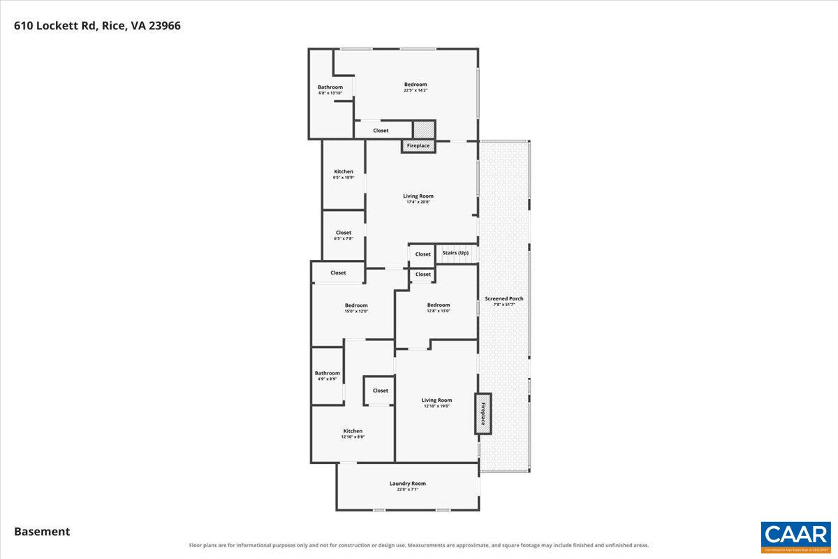 610 LOCKETT RD, RICE, Virginia 23966, 7 Bedrooms Bedrooms, ,5 BathroomsBathrooms,Residential,610 LOCKETT RD,681842 MLS # 681842