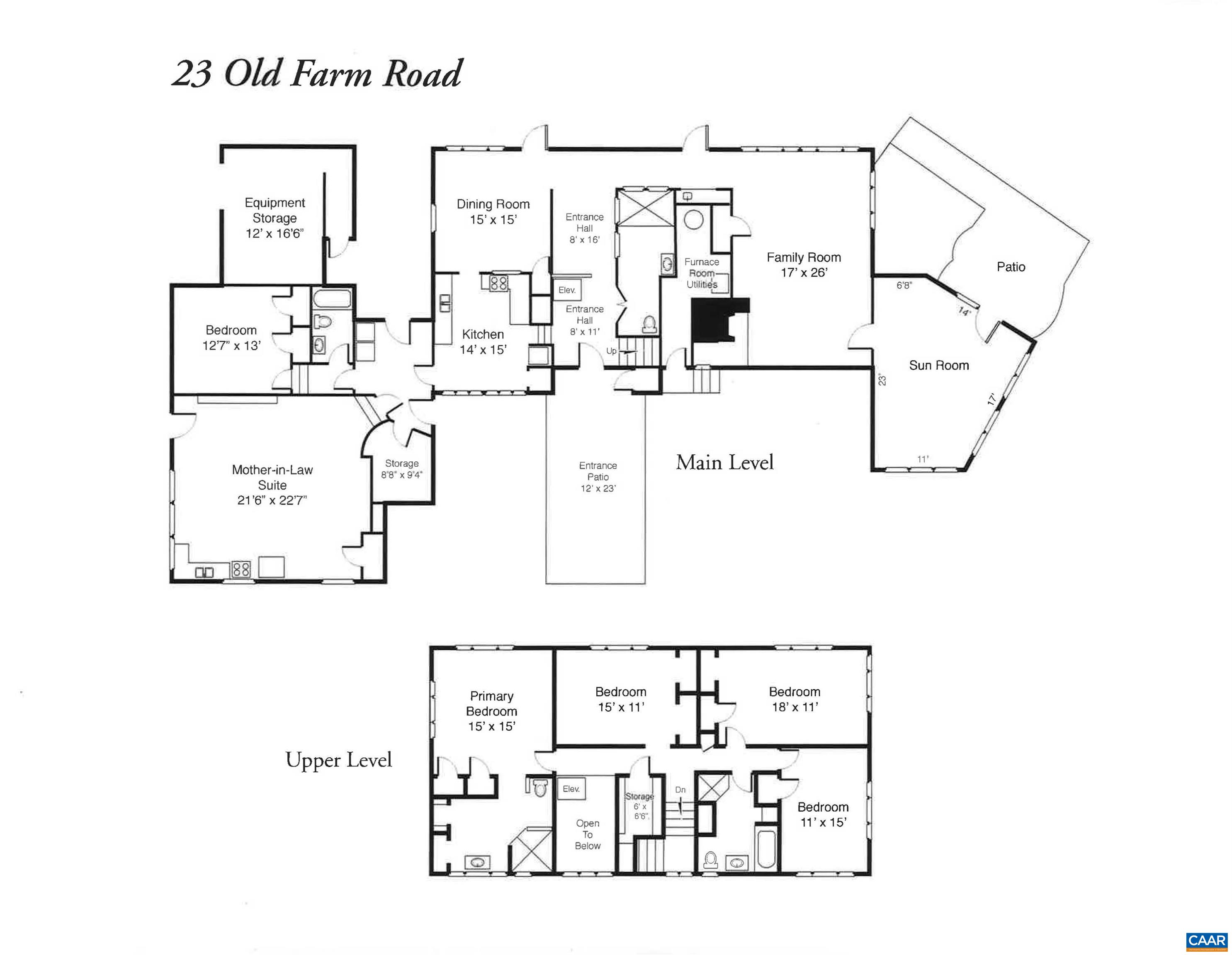 23 OLD FARM RD, CHARLOTTESVILLE, Virginia 22903, 5 Bedrooms Bedrooms, ,4 BathroomsBathrooms,Residential,23 OLD FARM RD,681853 MLS # 681853