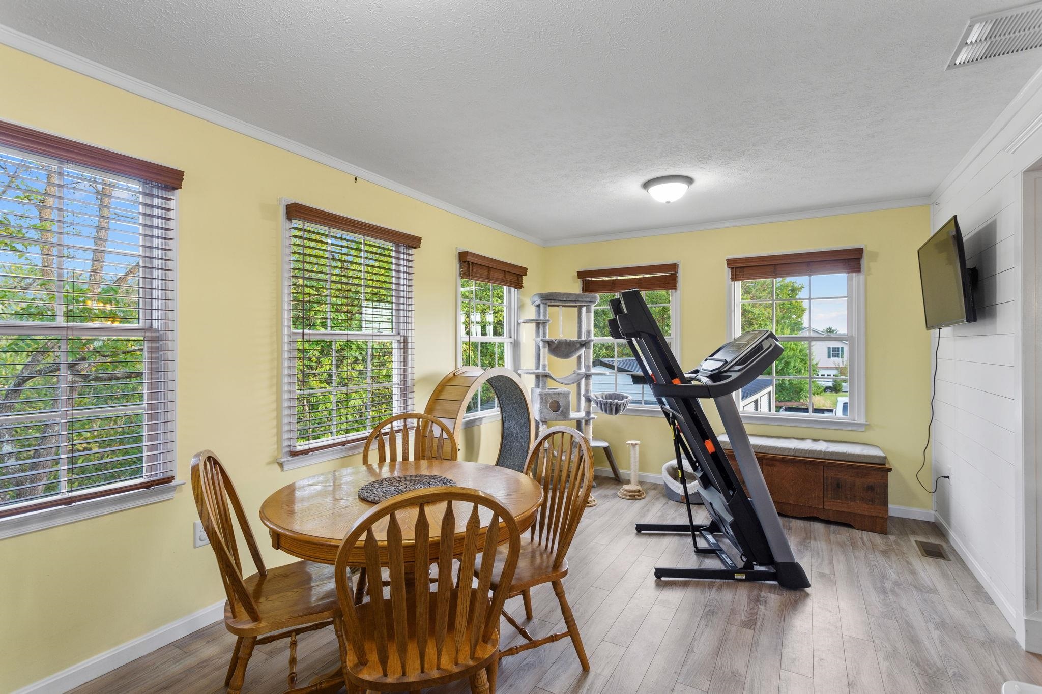 with luxury vinyl flooring!