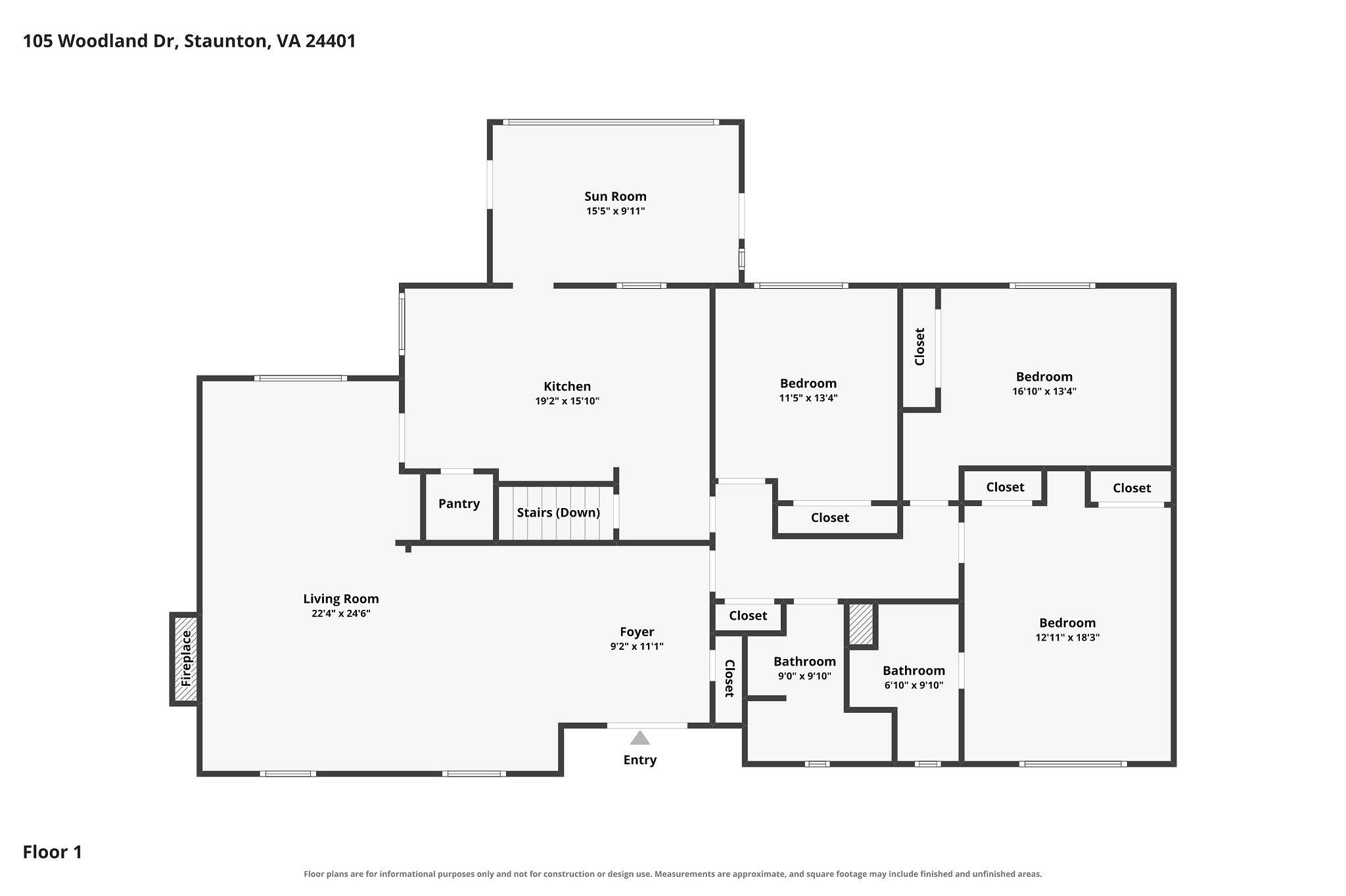 105 WOODLAND DR, STAUNTON, Virginia 24401, 3 Bedrooms Bedrooms, ,2 BathroomsBathrooms,Residential,105 WOODLAND DR,681930 MLS # 681930 105 WOODLAND DR, STAUNTON, Virginia 24401, 3 Bedrooms Bedrooms, ,2 BathroomsBathrooms,Residential,105 WOODLAND DR,681930 MLS # 681930