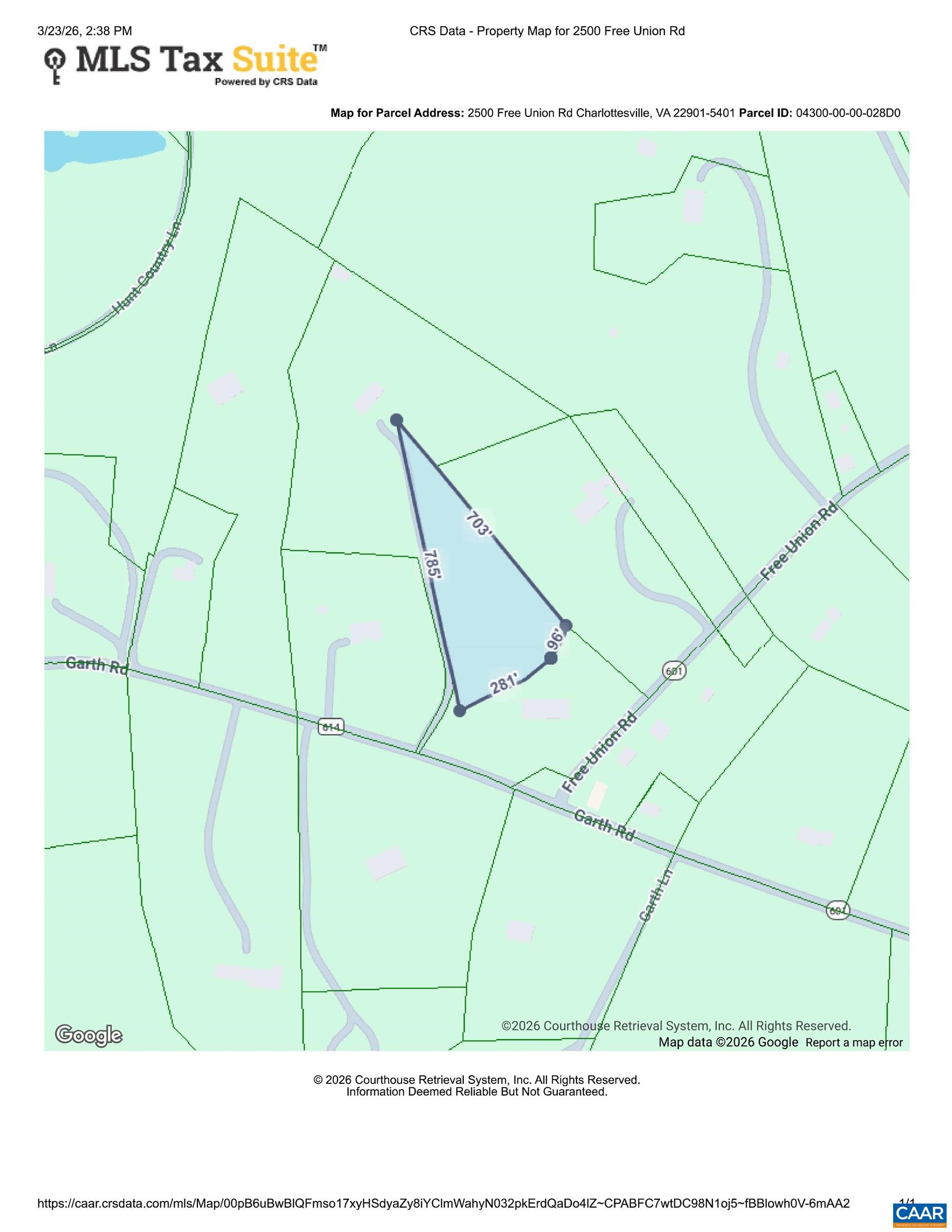 000 GARTH RD, CHARLOTTESVILLE, Virginia 22901, ,Land,000 GARTH RD,674701 MLS # 674701 000 GARTH RD, CHARLOTTESVILLE, Virginia 22901, ,Land,000 GARTH RD,674701 MLS # 674701