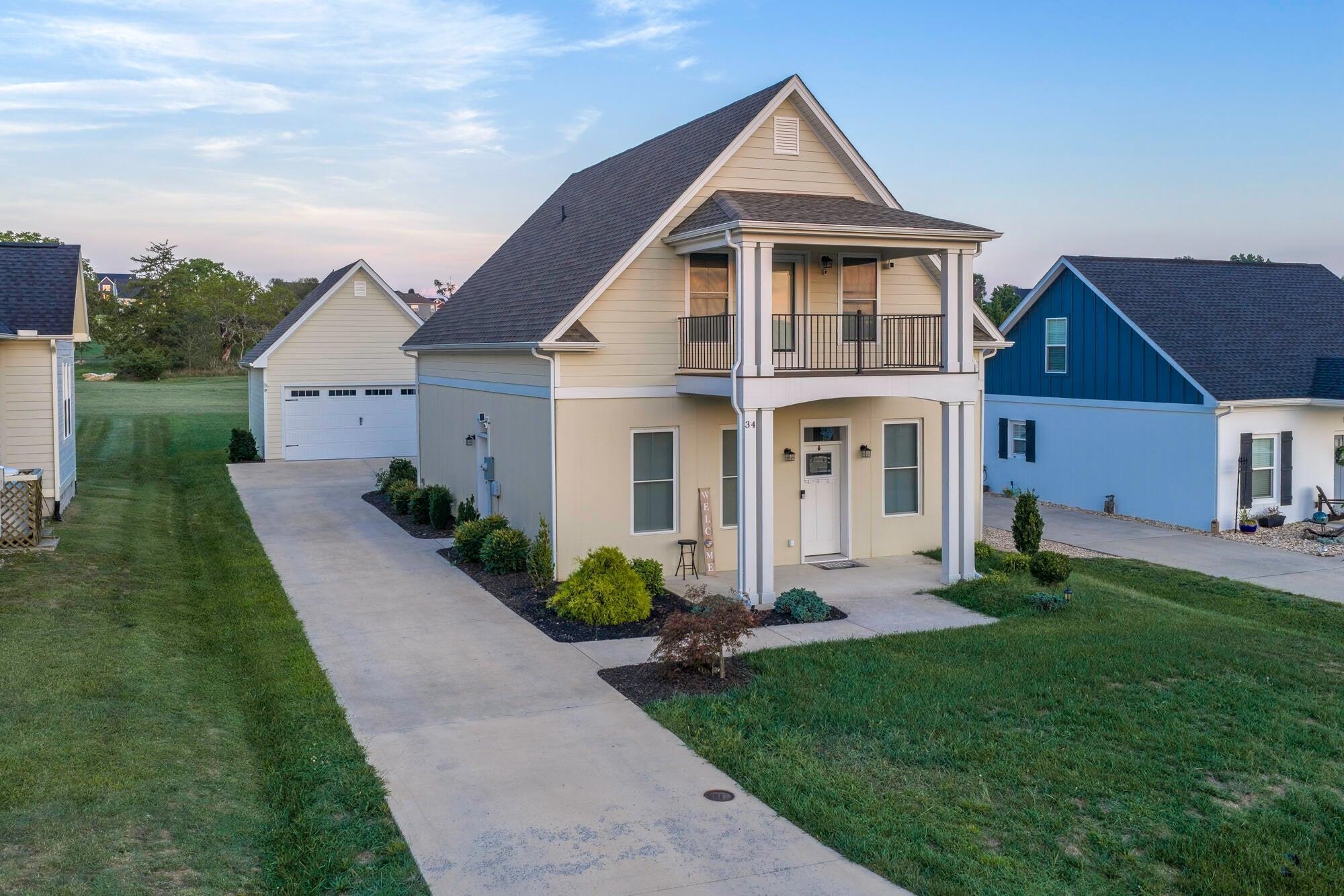 Offering 4 bedrooms and 3.5 baths, this beautiful home features an open floor plan, a first-floor primary suite, and easy, low-maintenance living.
