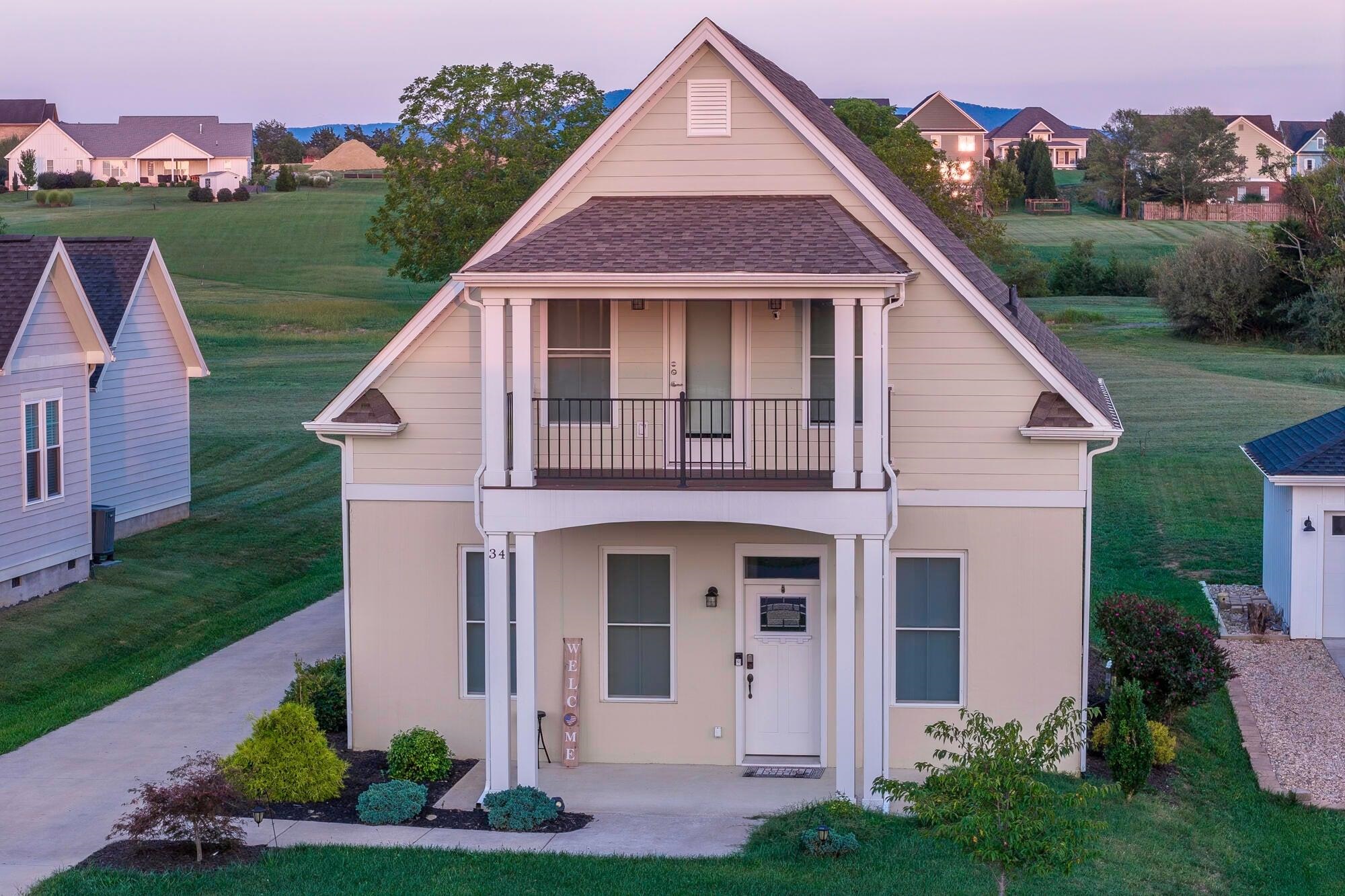 While most of the neighborhood's recent offerings are production builds, 34 Florence Sarah Lane is custom-constructed -- a light-filled, move-in-ready 2022 Colonial.