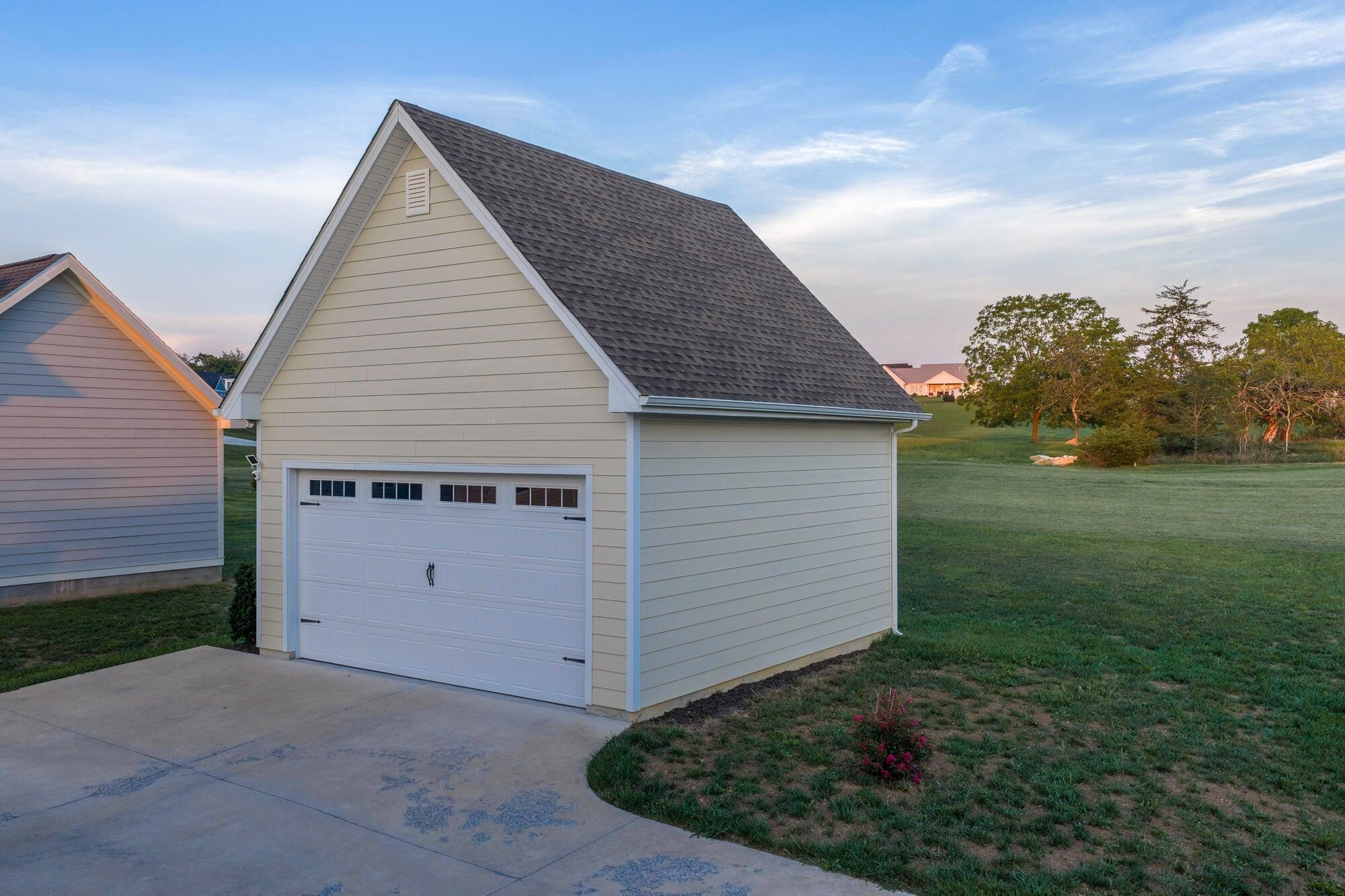 2-car garage