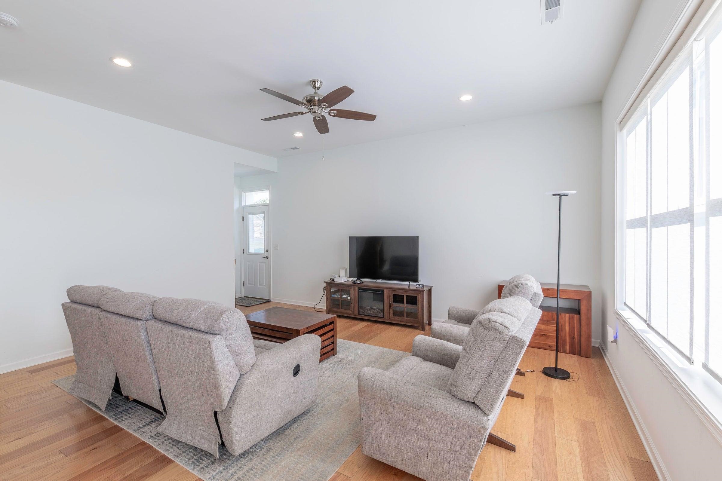 The living and dining areas flow from here: bright, spacious, and well-proportioned.