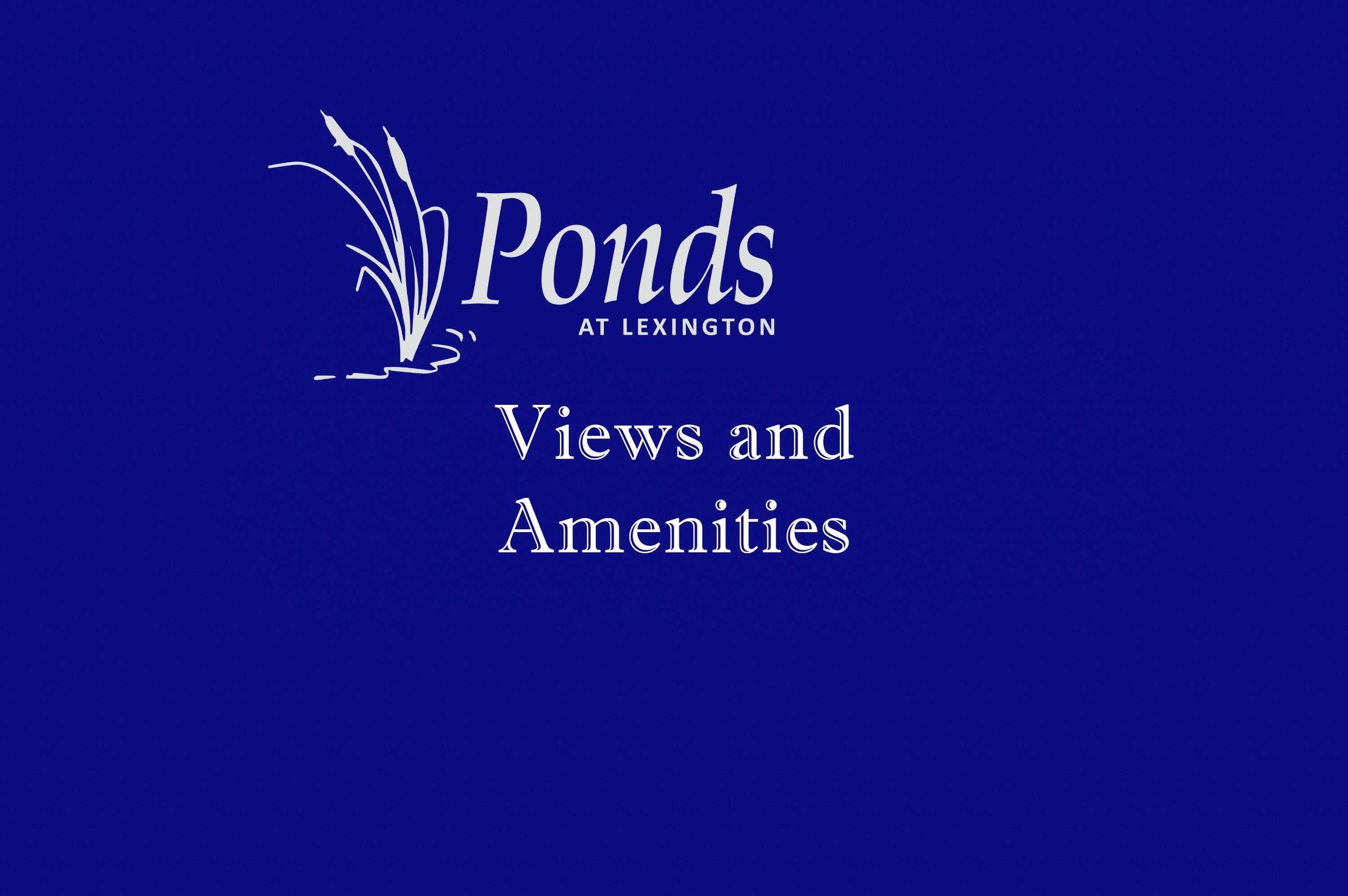 The Ponds Amenities w: Logo