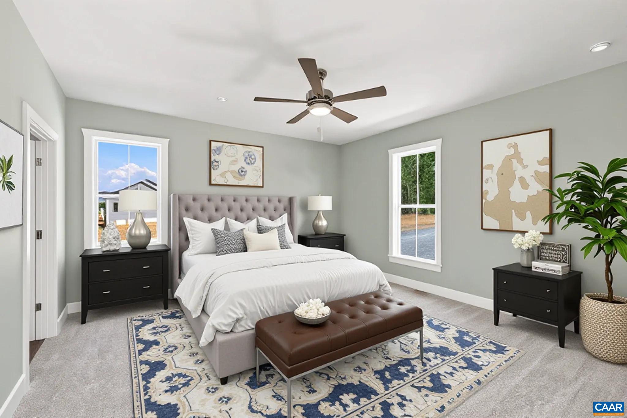 Staged Bedroom Staged Bedroom