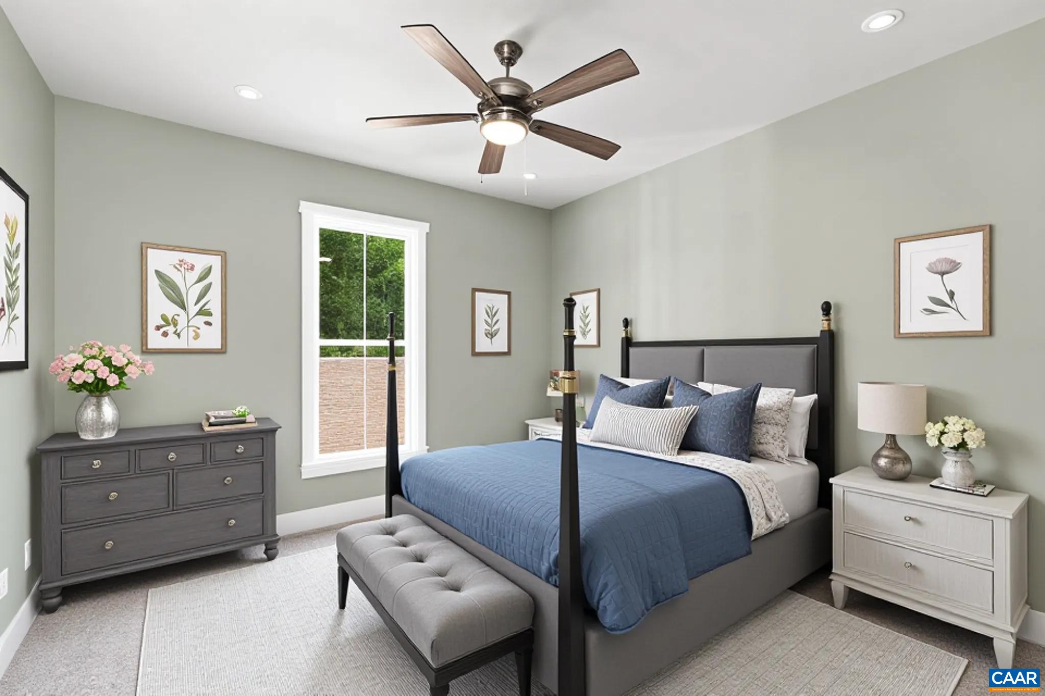 Staged Bedroom Staged Bedroom