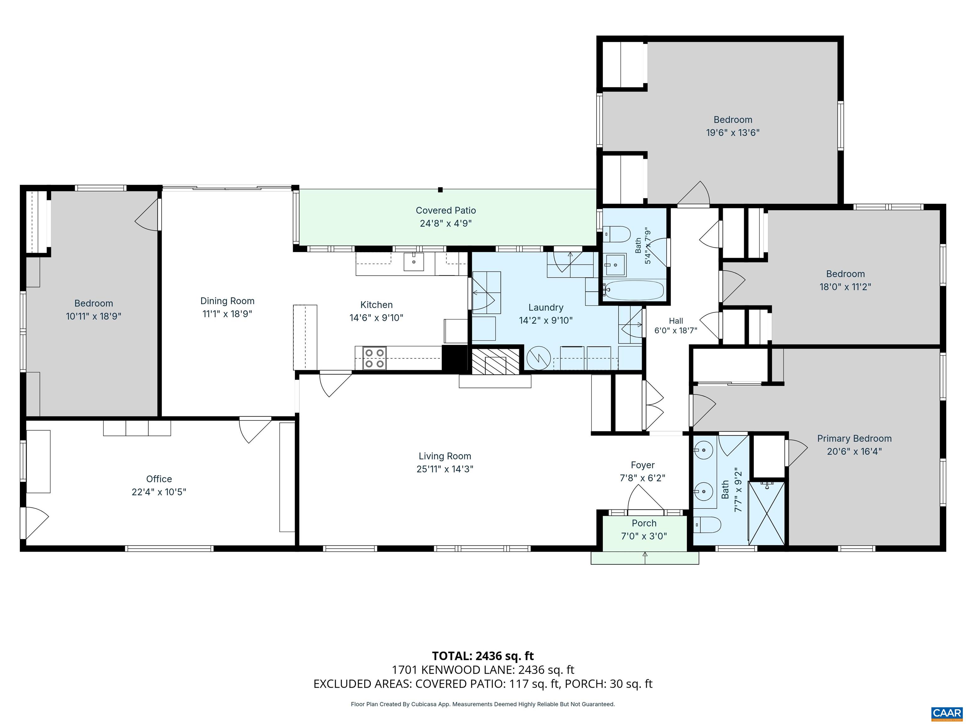 1701 KENWOOD LN, CHARLOTTESVILLE, Virginia 22901, 4 Bedrooms Bedrooms, ,2 BathroomsBathrooms,Residential,1701 KENWOOD LN,681874 MLS # 681874