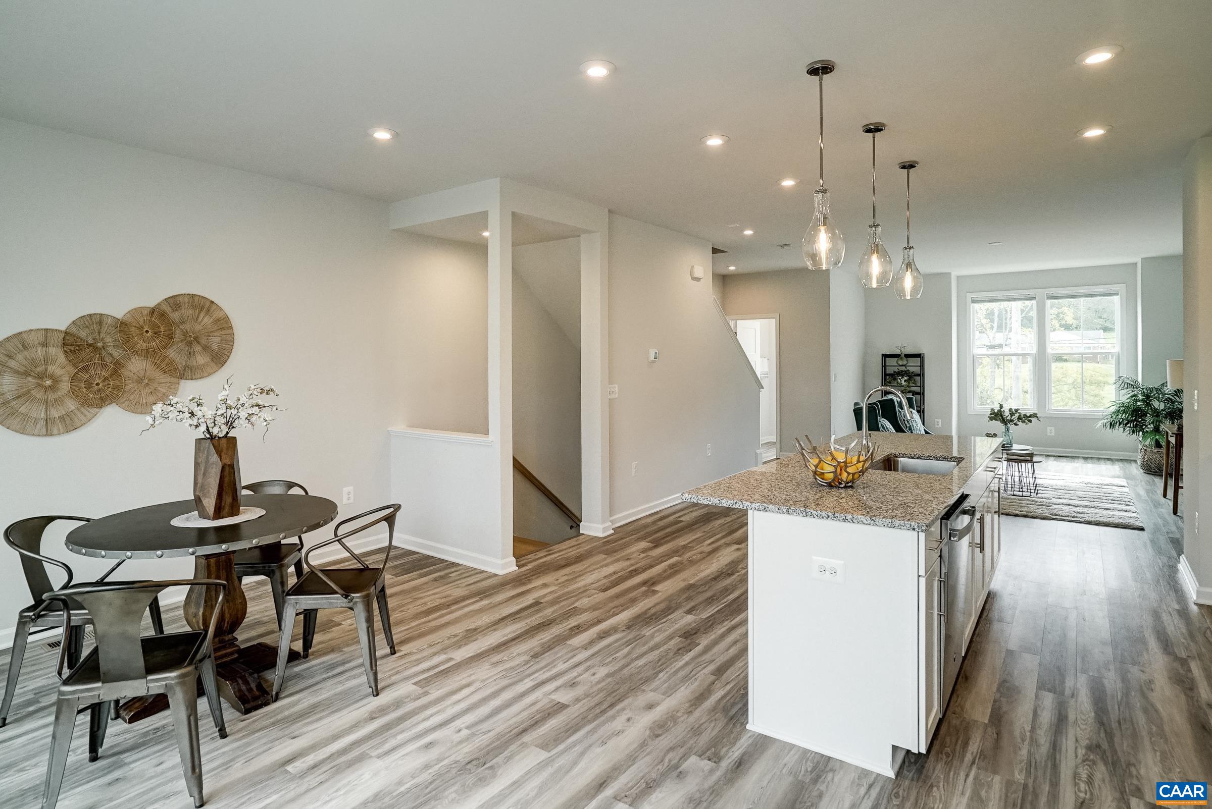 Eat in dining space.