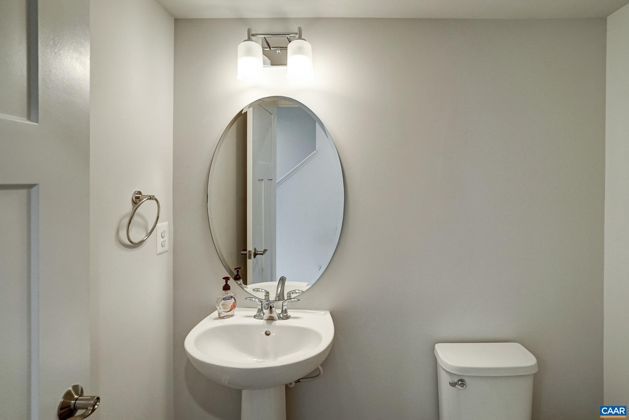 Half bathroom on the ground floor.