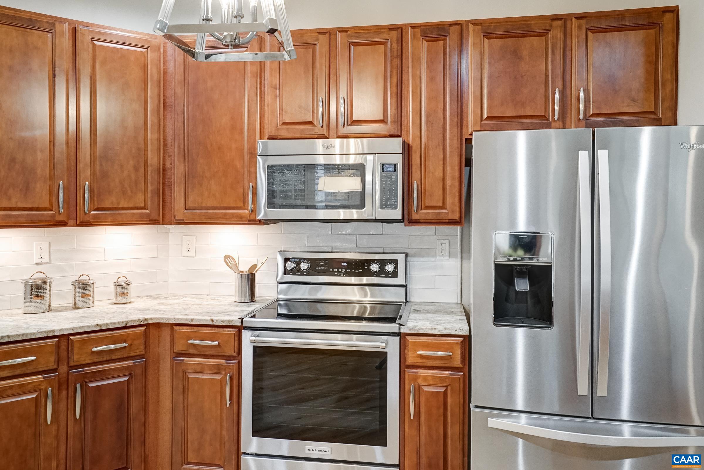 Tile backsplash