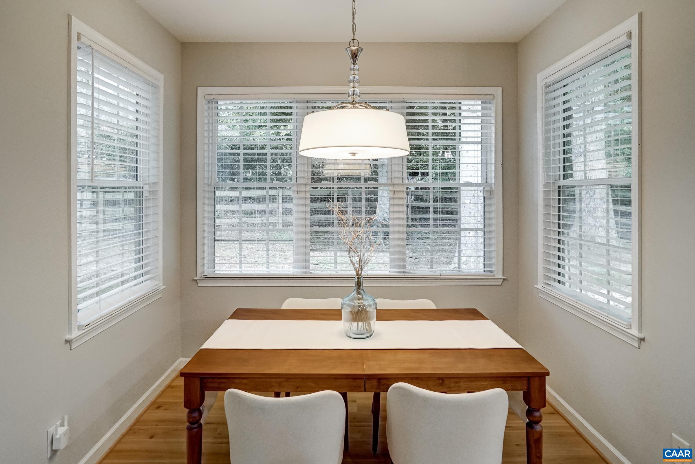 Breakfast nook.