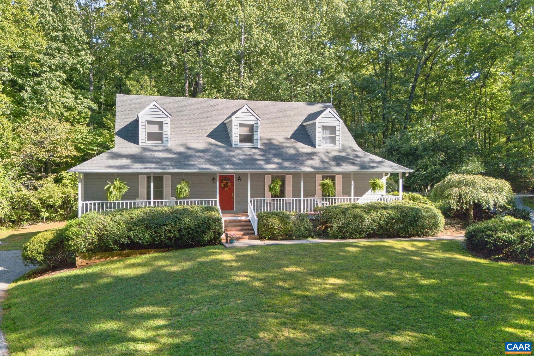 Enjoy the mountain views across the street and the phenomenal sunsets from this inviting front porch.