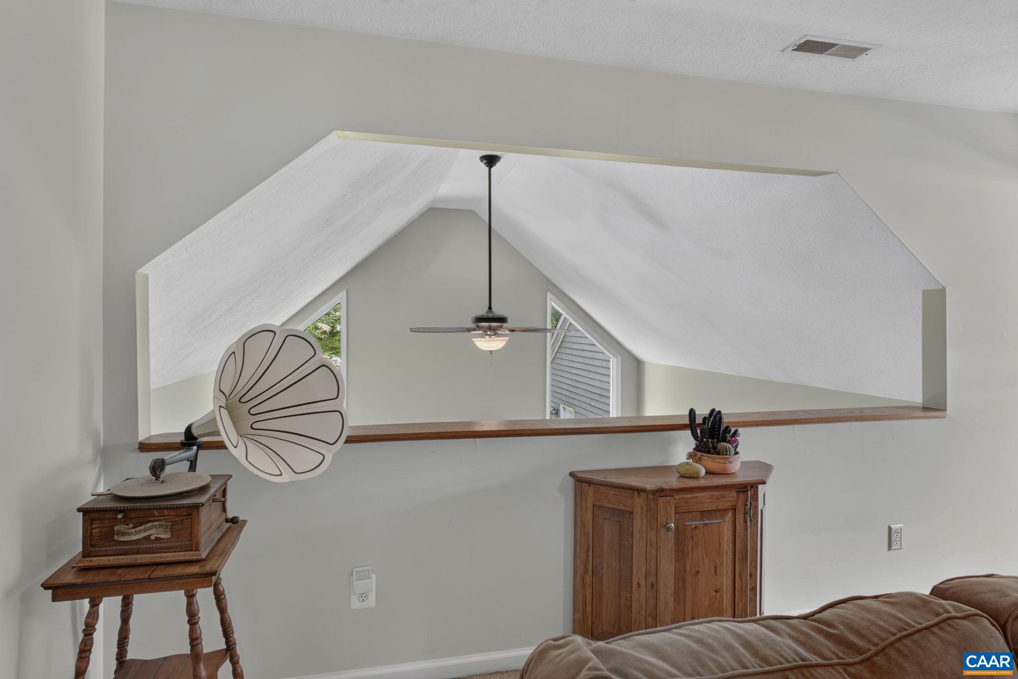 Loft overlooking the Great Room.
