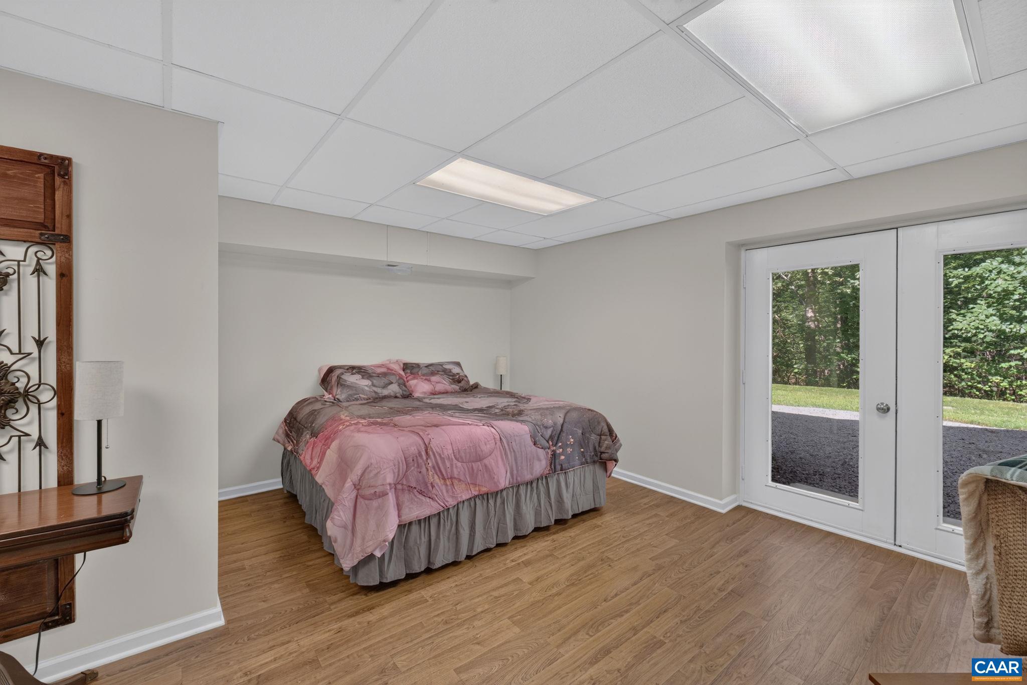 Room was most recently used as a bedroom with living area.