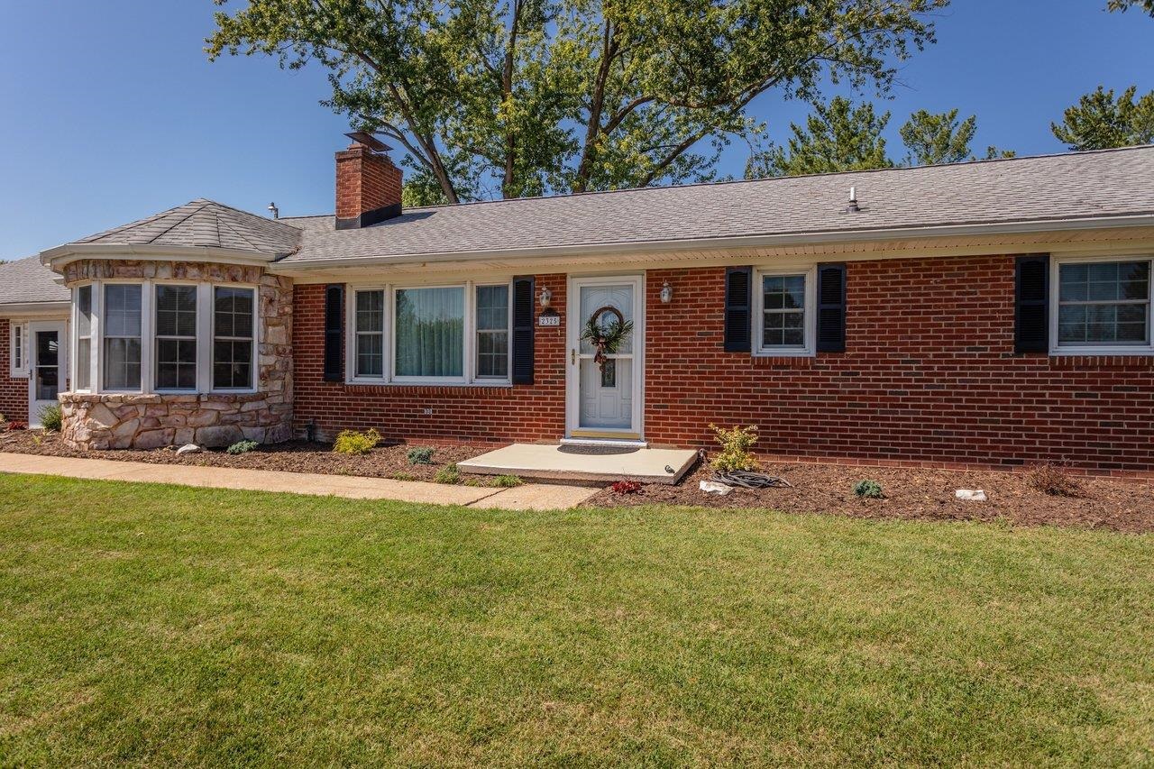 The exterior of this home is timeless brick and stone. The exterior of this home is timeless brick and stone.