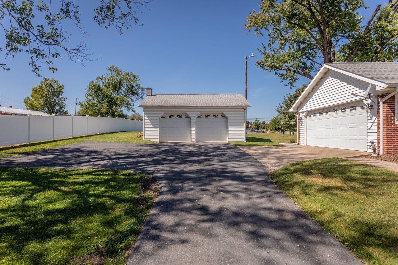 Spacious 576 sq. ft. attached two-car garage with ample parking and storage. Spacious 576 sq. ft. attached two-car garage with ample parking and storage.