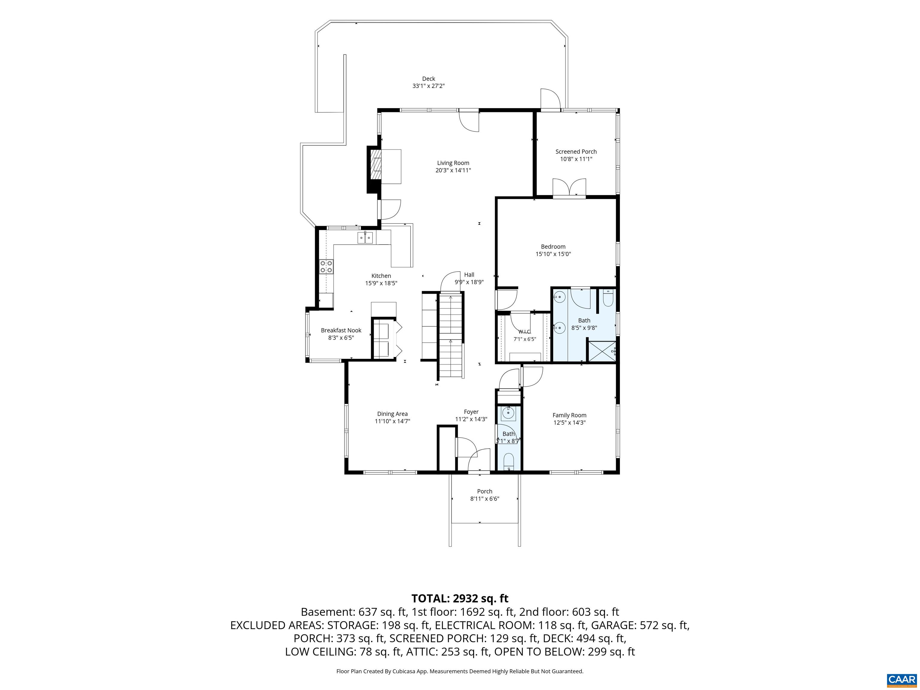 2483 POPLAR DR, CHARLOTTESVILLE, Virginia 22903, 4 Bedrooms Bedrooms, ,3 BathroomsBathrooms,Residential,2483 POPLAR DR,682184 MLS # 682184