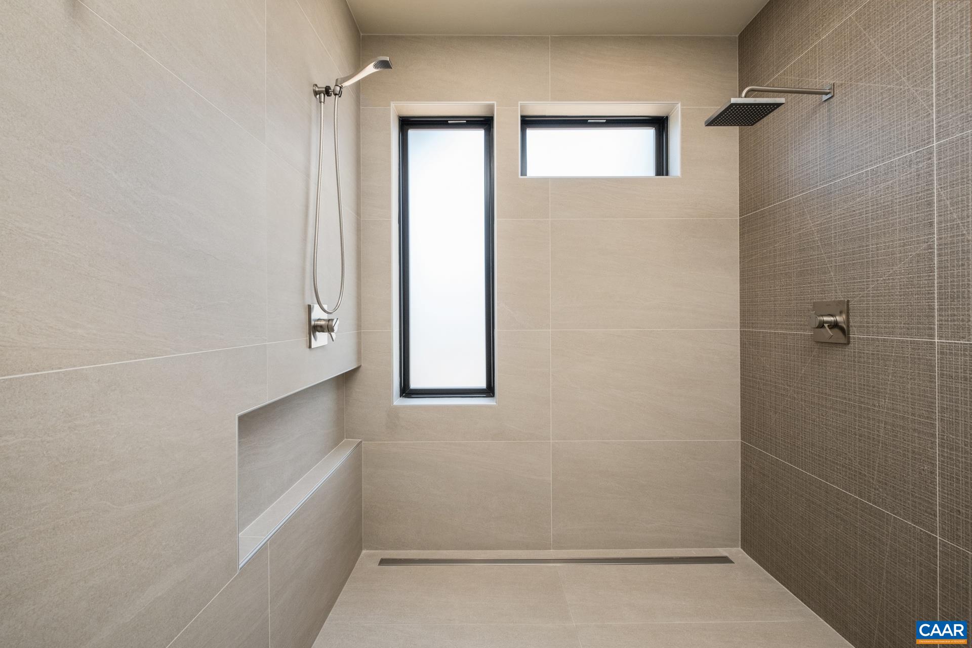 curbless shower.