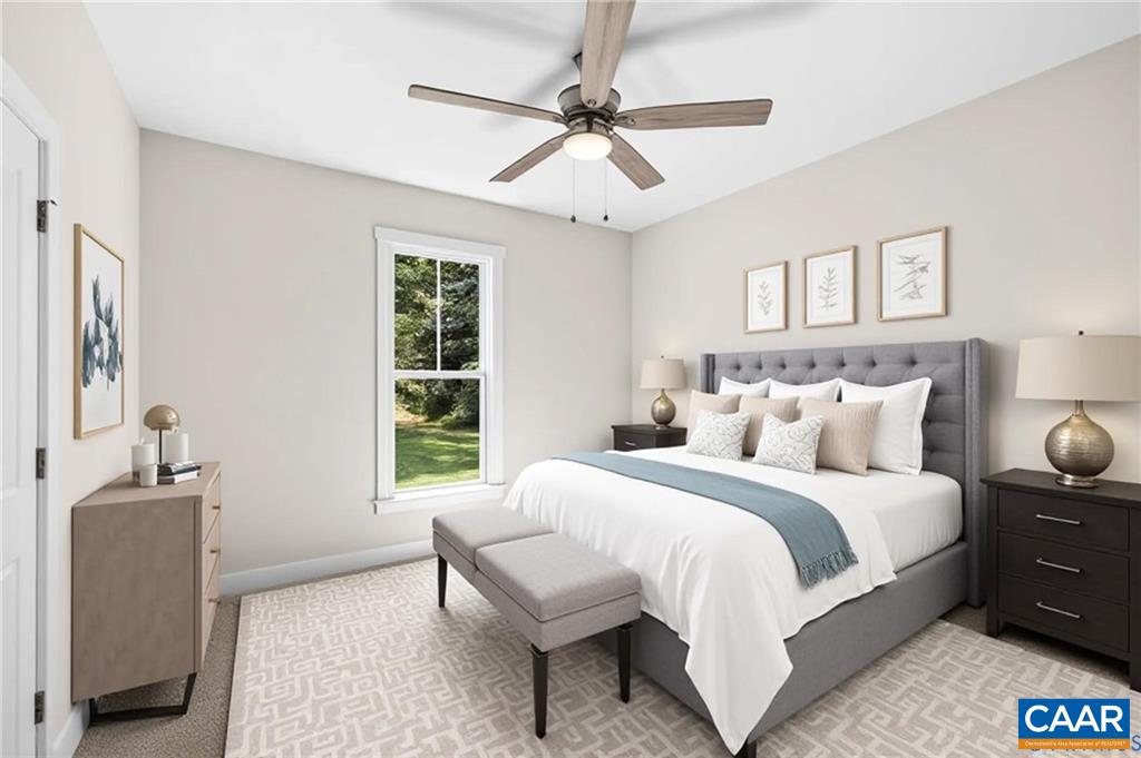 Staged Primary Bedroom Staged Primary Bedroom