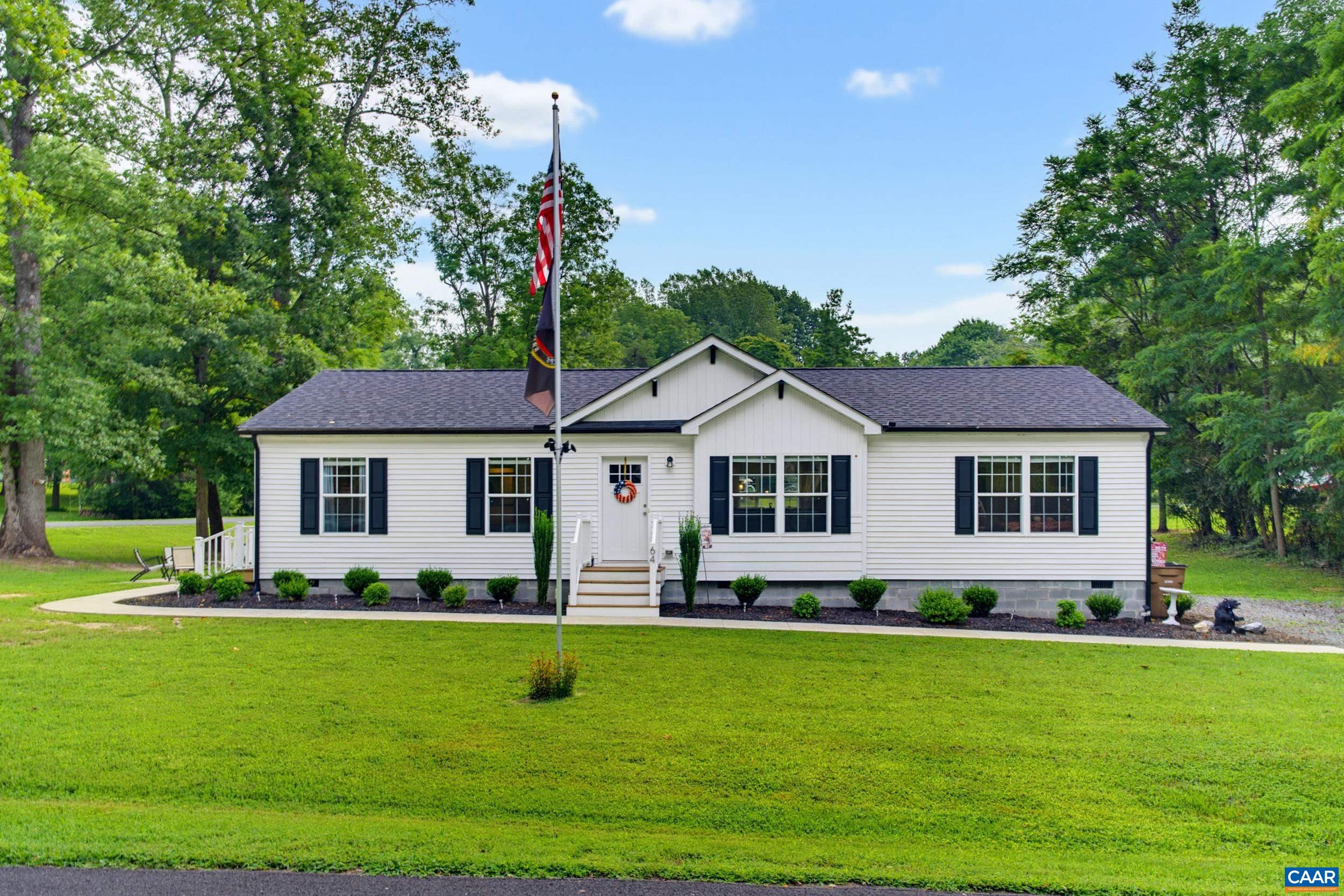 64 PINE RD, LOUISA, Virginia 23093, 3 Bedrooms Bedrooms, ,2 BathroomsBathrooms,Residential,64 PINE RD,679946 MLS # 679946