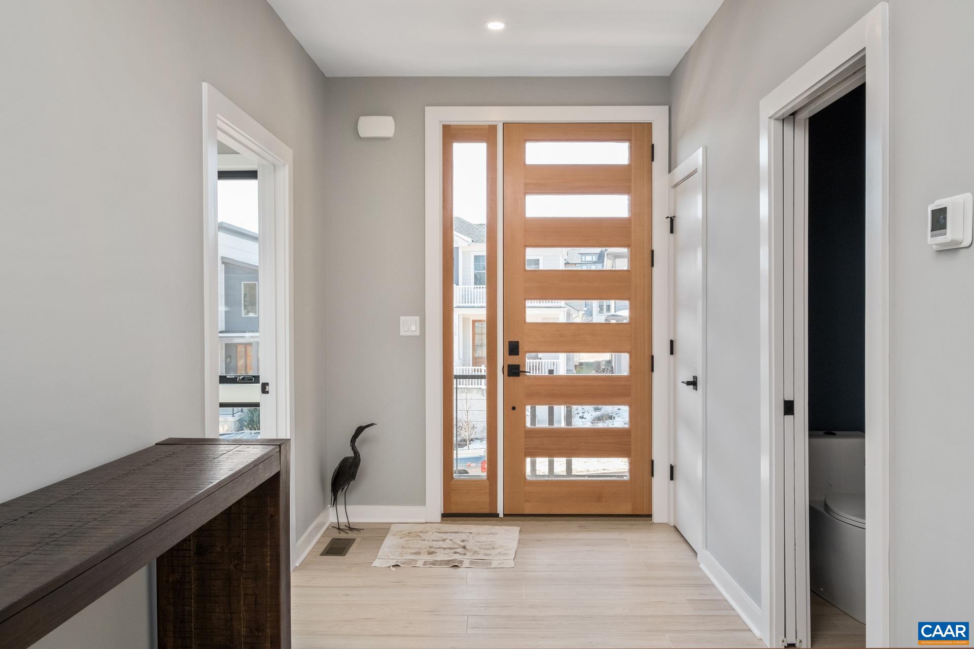 Light filled rooms and luxury vinyl plank flooring!