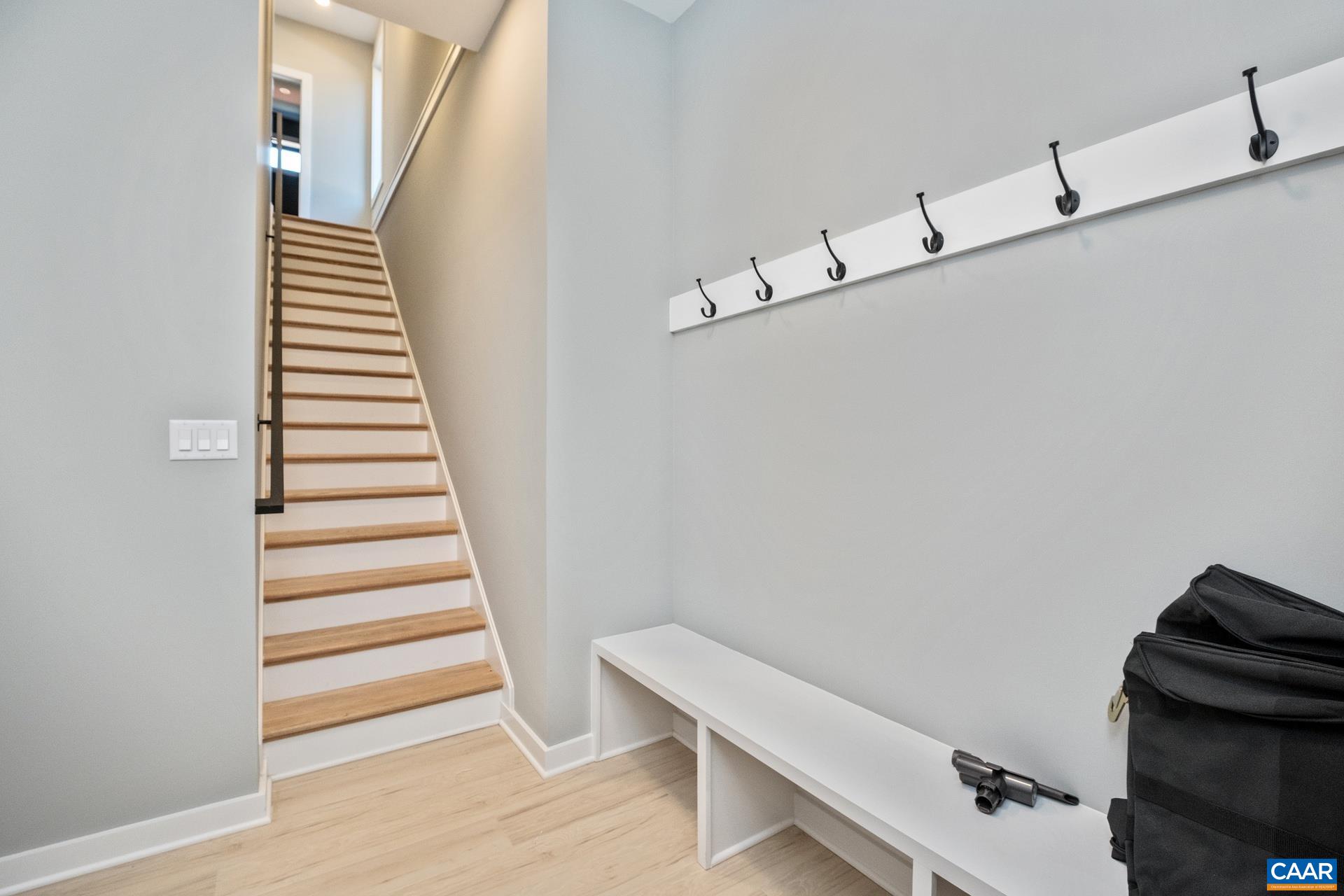 Lower level entryway from garage.