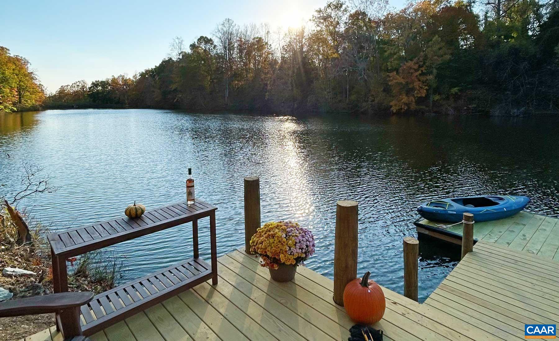 The dock, late afternoon. The dock, late afternoon.