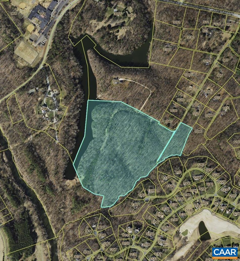 Albemarle County GIS. Both parcels highlighted: 39.31 acres and 2.77 acres. Documents available on request. Albemarle County GIS. Both parcels highlighted: 39.31 acres and 2.77 acres. Documents available on request.