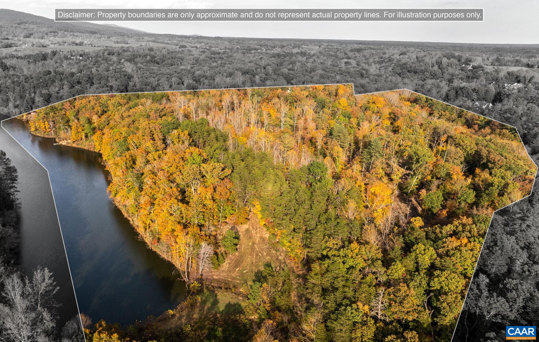 Both parcels, 42.08 acres. Boundaries approximate, for illustration only. Both parcels, 42.08 acres. Boundaries approximate, for illustration only.