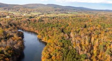 Forty-two acres and a private lake in Keswick. Mountains in the horizon, the Downtown Mall down the road in ten minutes.