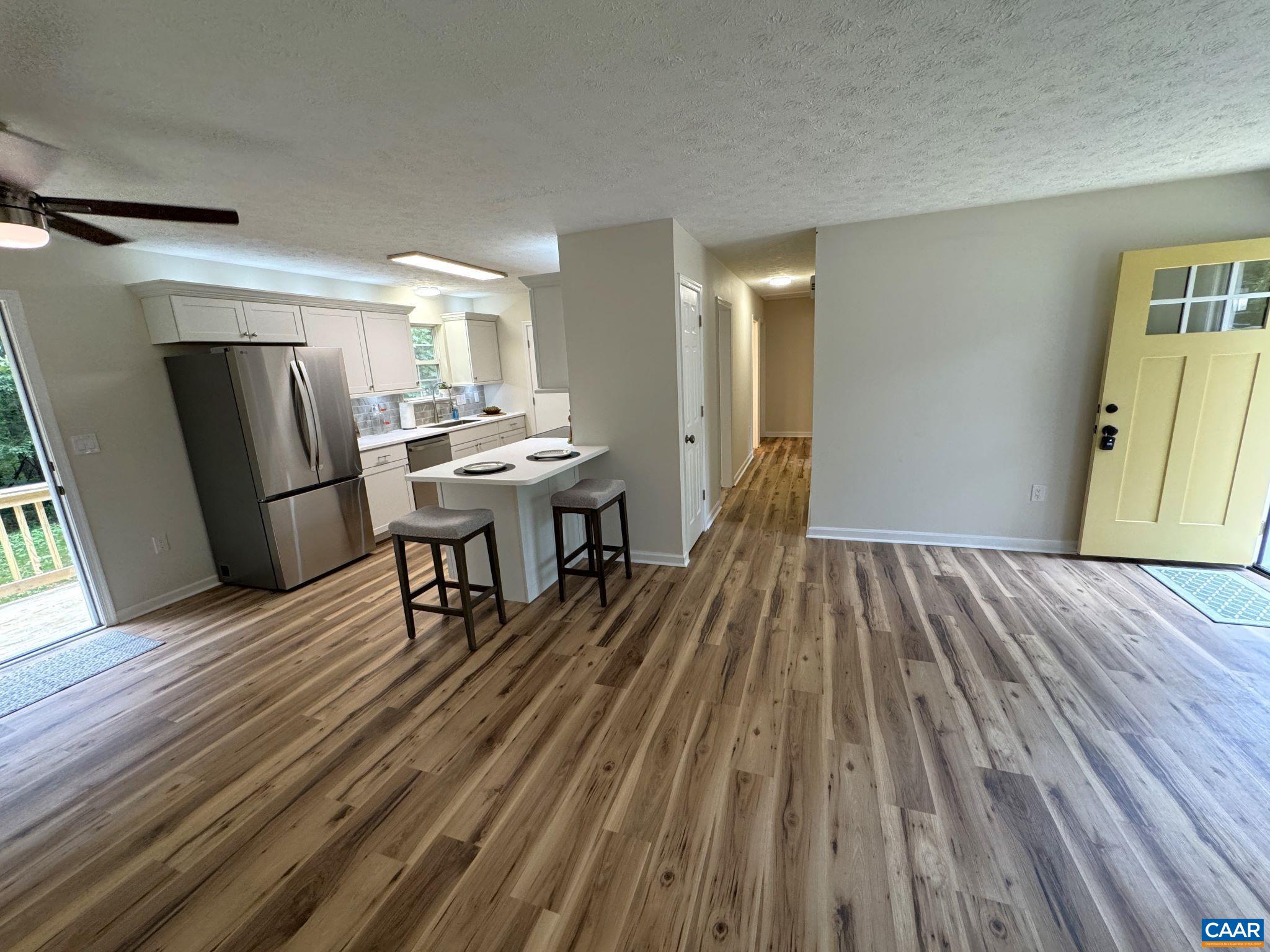 Open Floor Plan - Kitchen, Dining, and Living Room all open to each other