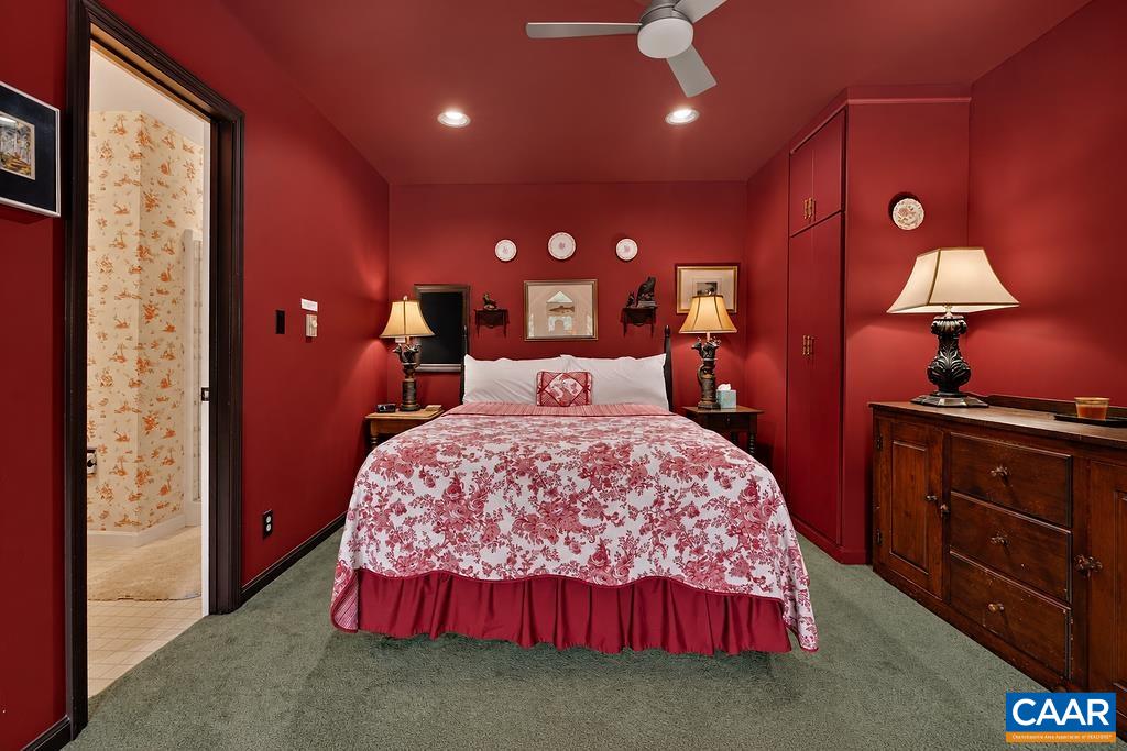 Guest bedroom on the top floor.