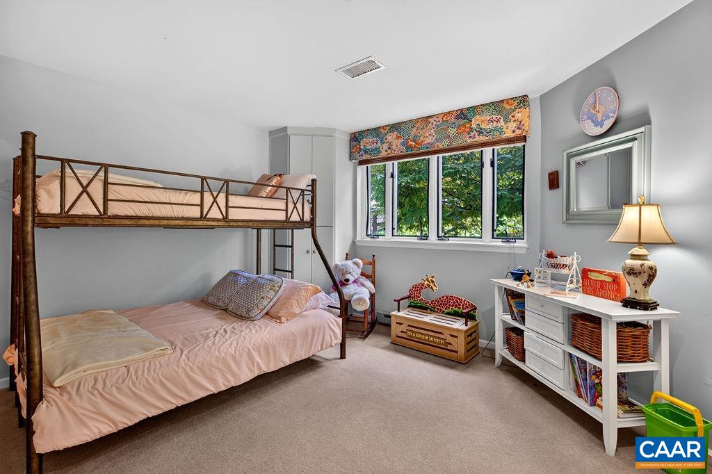 Guest bedroom with its own bathroom.